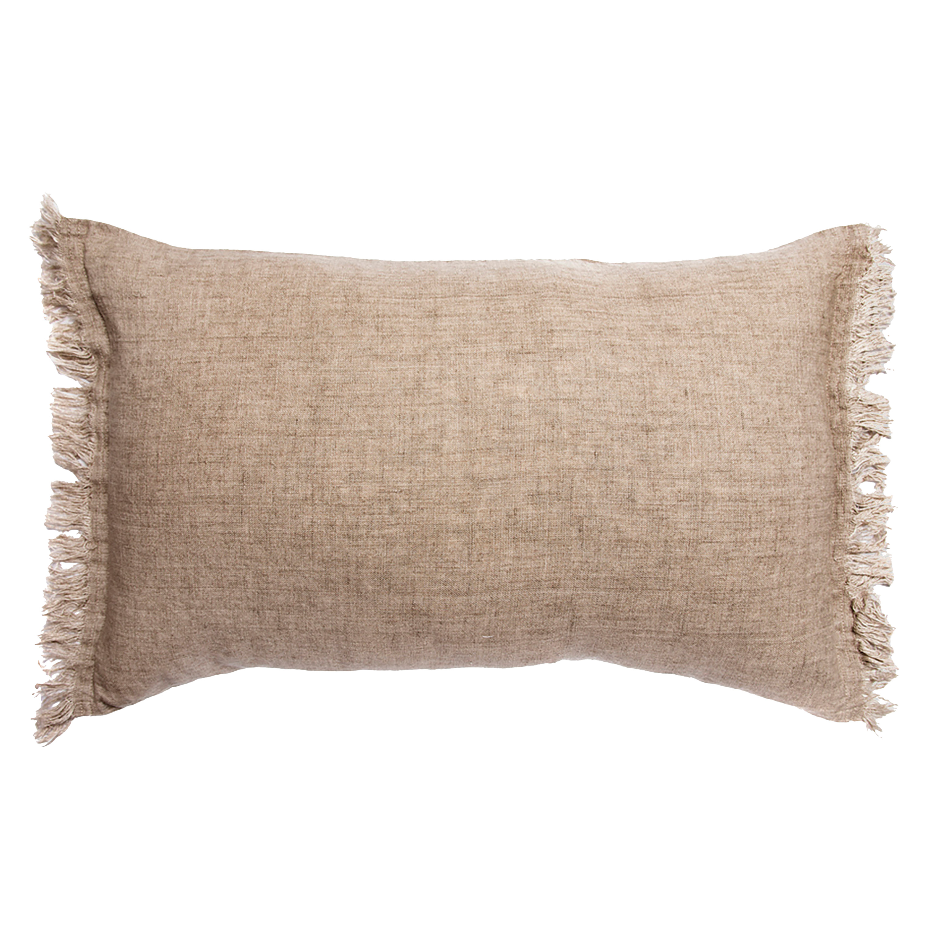 Himla - Levelin Putetrekk Lin Natur 40x60 - Beige  - Dekorativt putetrekk