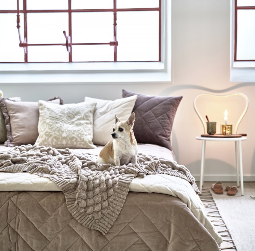 Classic Collection Gems Pläd Simply Taupe