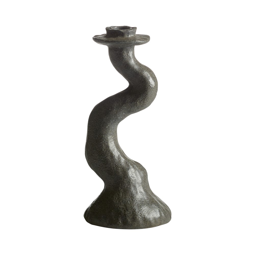 Sofia Kerzenhalter Niedrig Grau