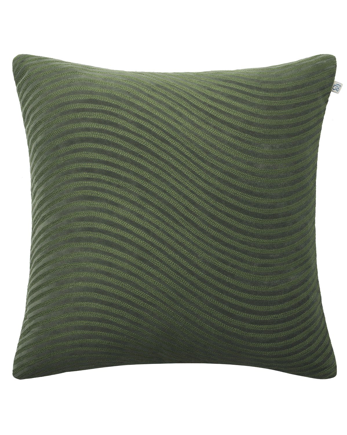 Chhatwal & Jonsson - Kunal Kuddfodral Sammet Forest Green 50x50 - Grön