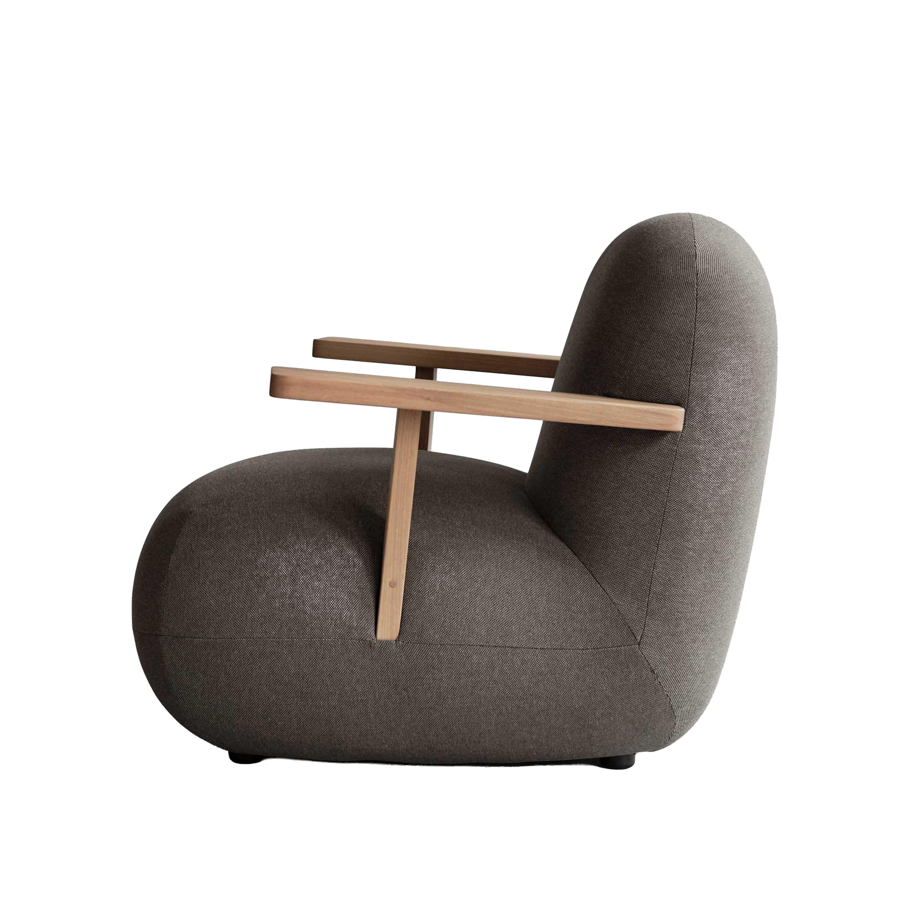 101 Copenhagen Toe Loungefotölj Teak/Stone Gray