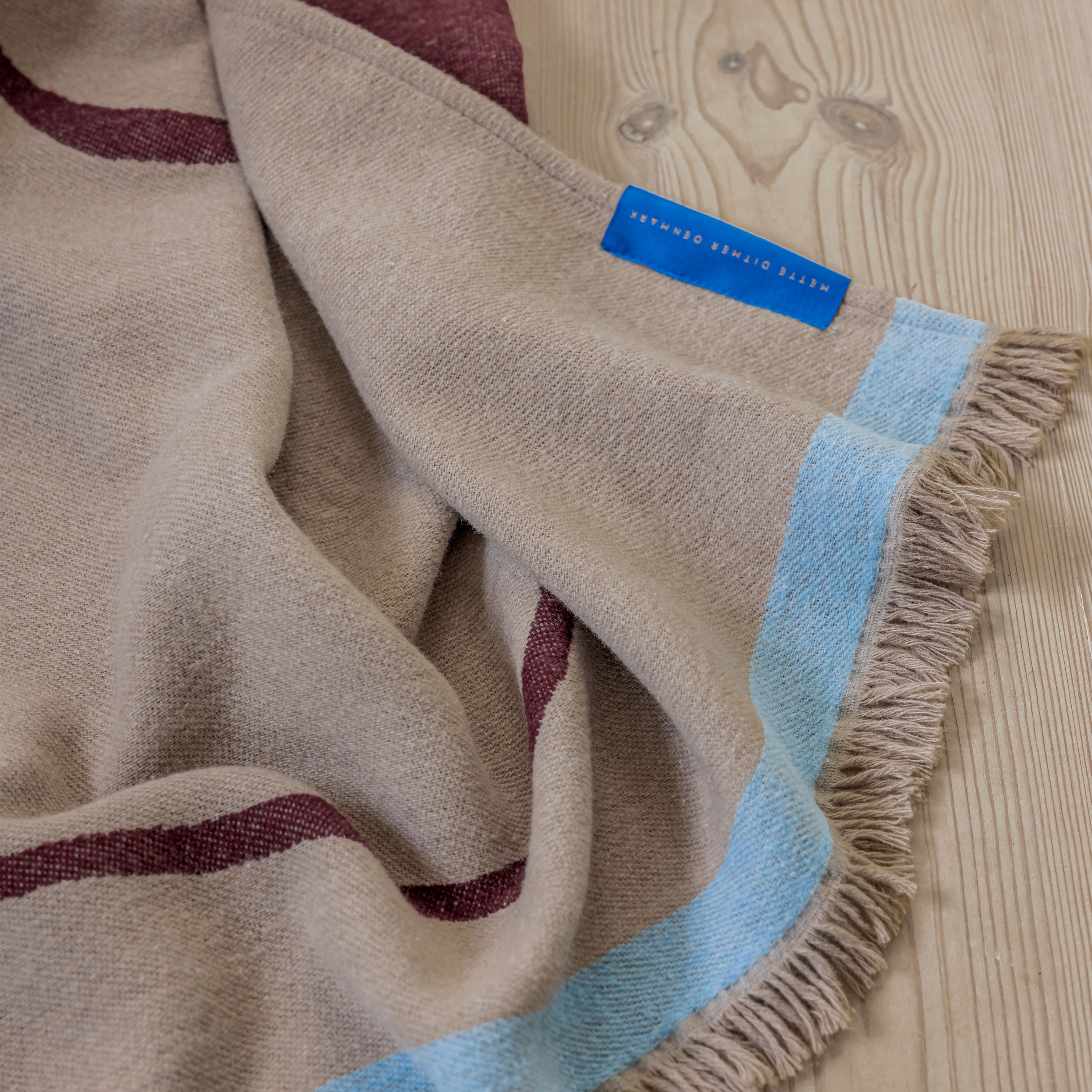 Mette Ditmer Studio Pläd Wine 130x175