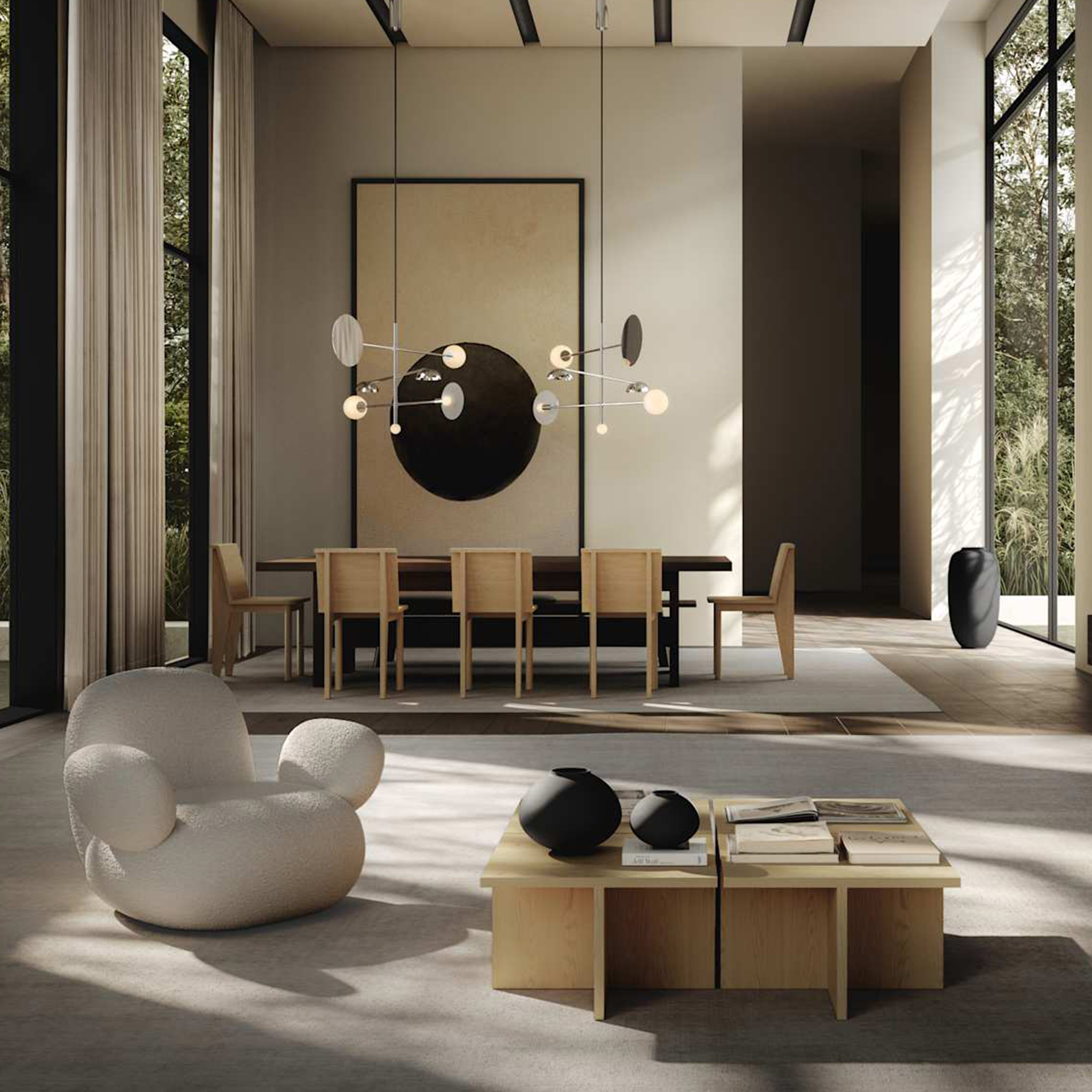 101 Copenhagen Brutus Sohvapöytä Natural Oak 60x60