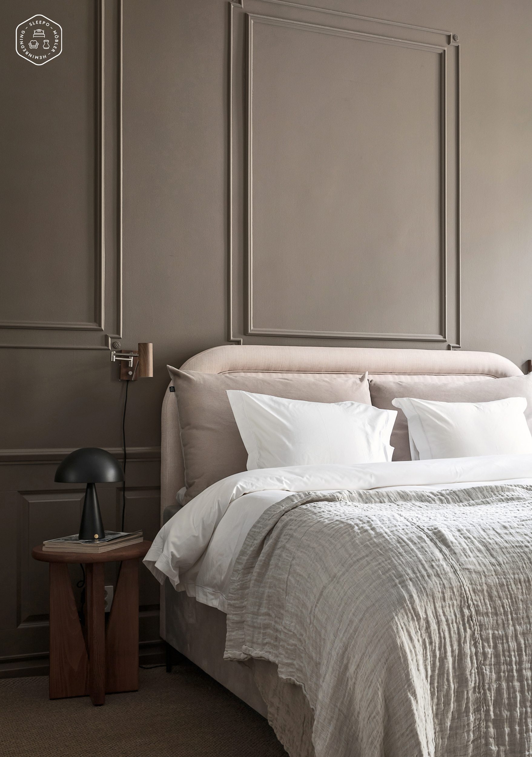 Himla Hannelin Överkast Natural 160x260