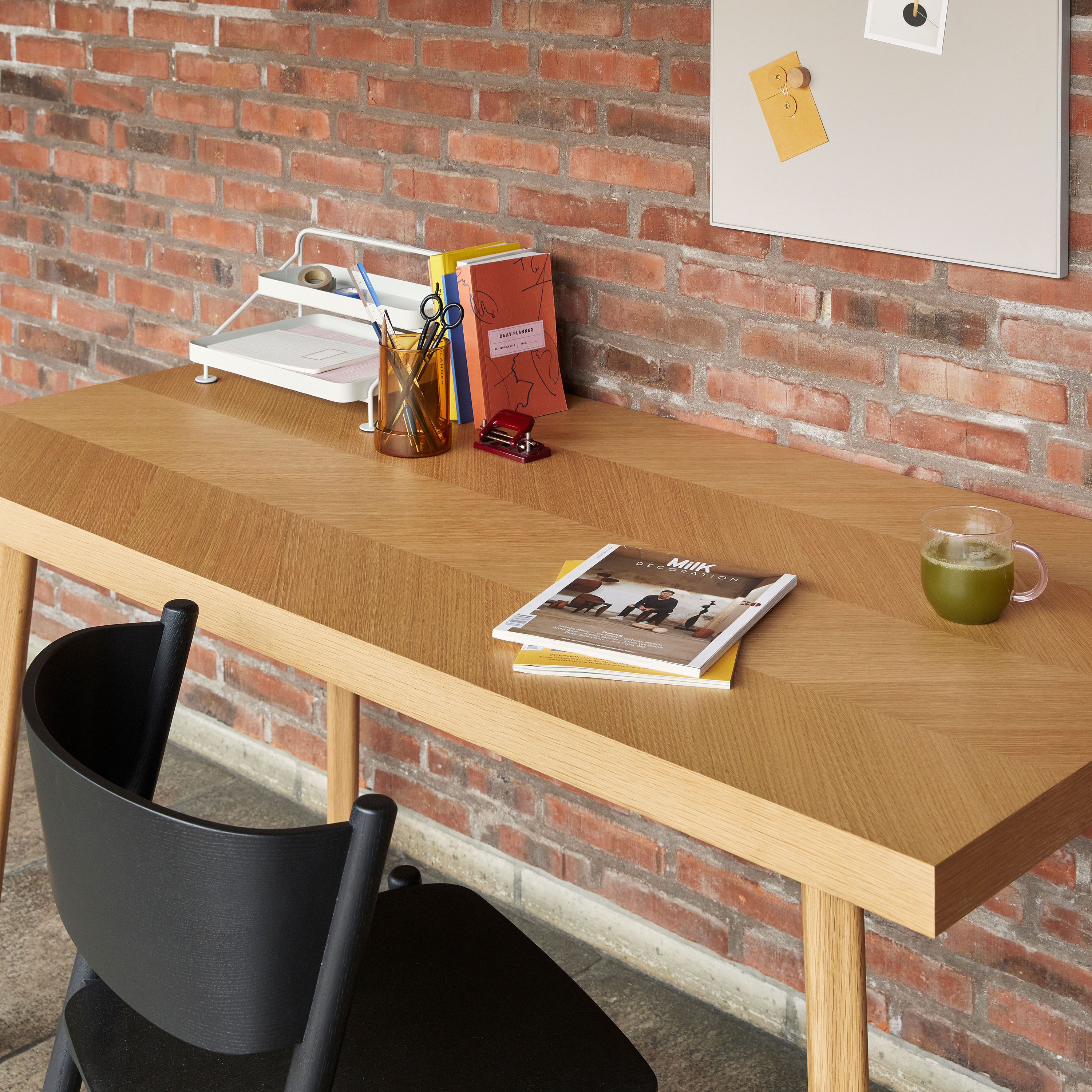 Oblique Dining Chair Black