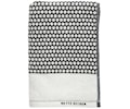 Grid Handduk Black/Offwhite 70x140