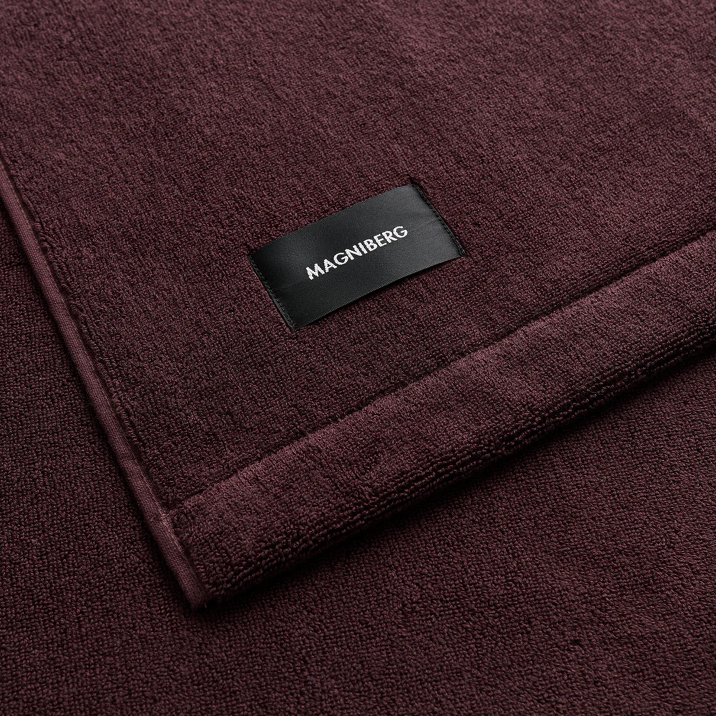 Magniberg Gelato Håndkle Cherry Brown 50x80