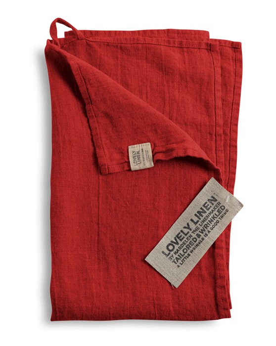 Kitchen Towel Real Red 45x70