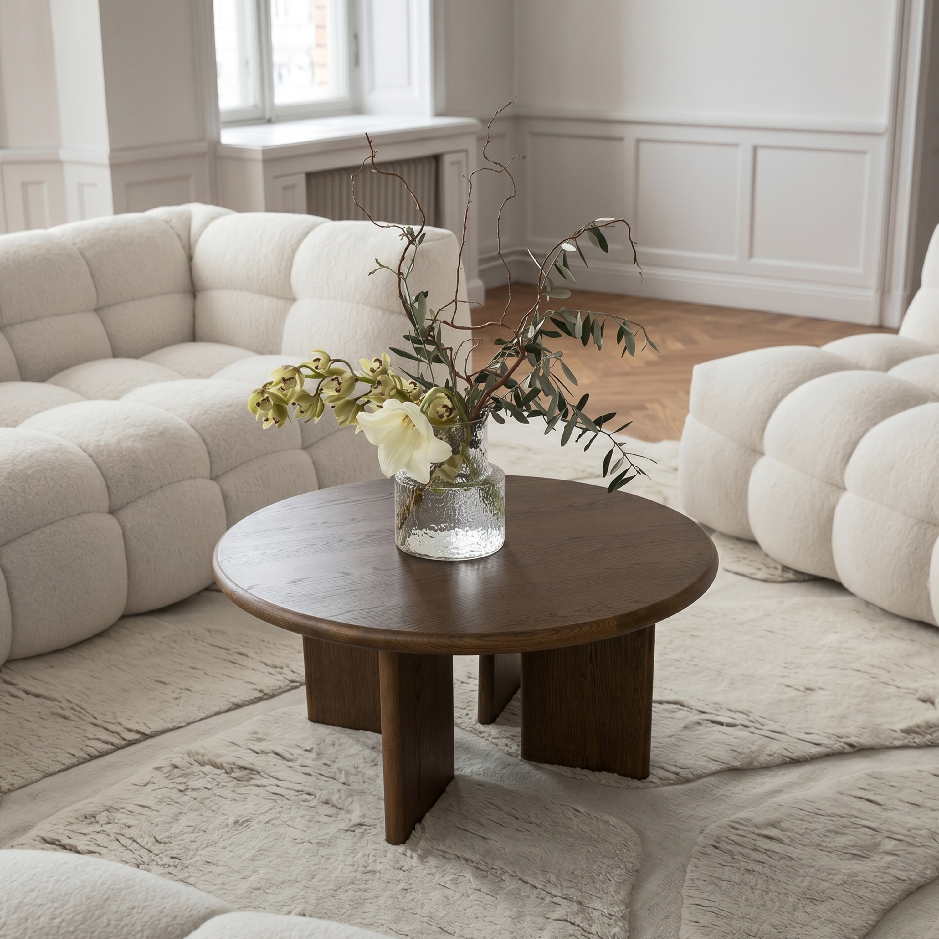 Sleepo Collection Ollie Soffbord Brunbetsad Ek 90cm