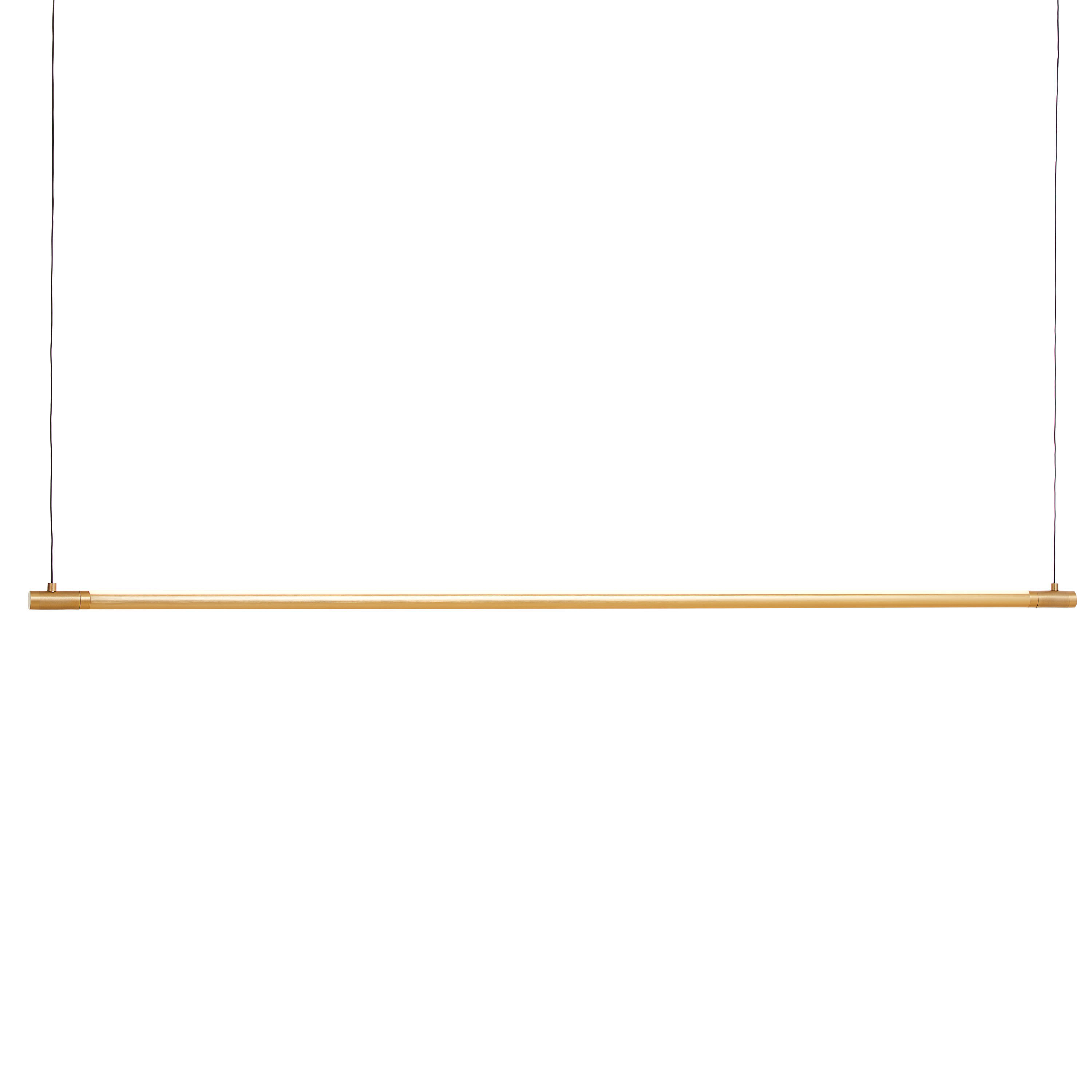 Straw Taklampa Gold 200cm