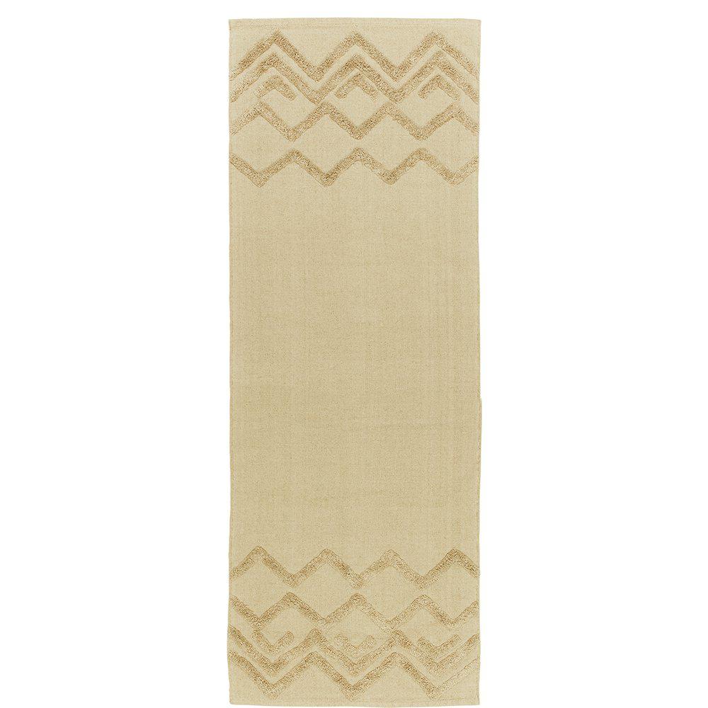 Svanefors - Madison Teppe Iskaffe 70x140cm - Beige  - Tepper i bomull