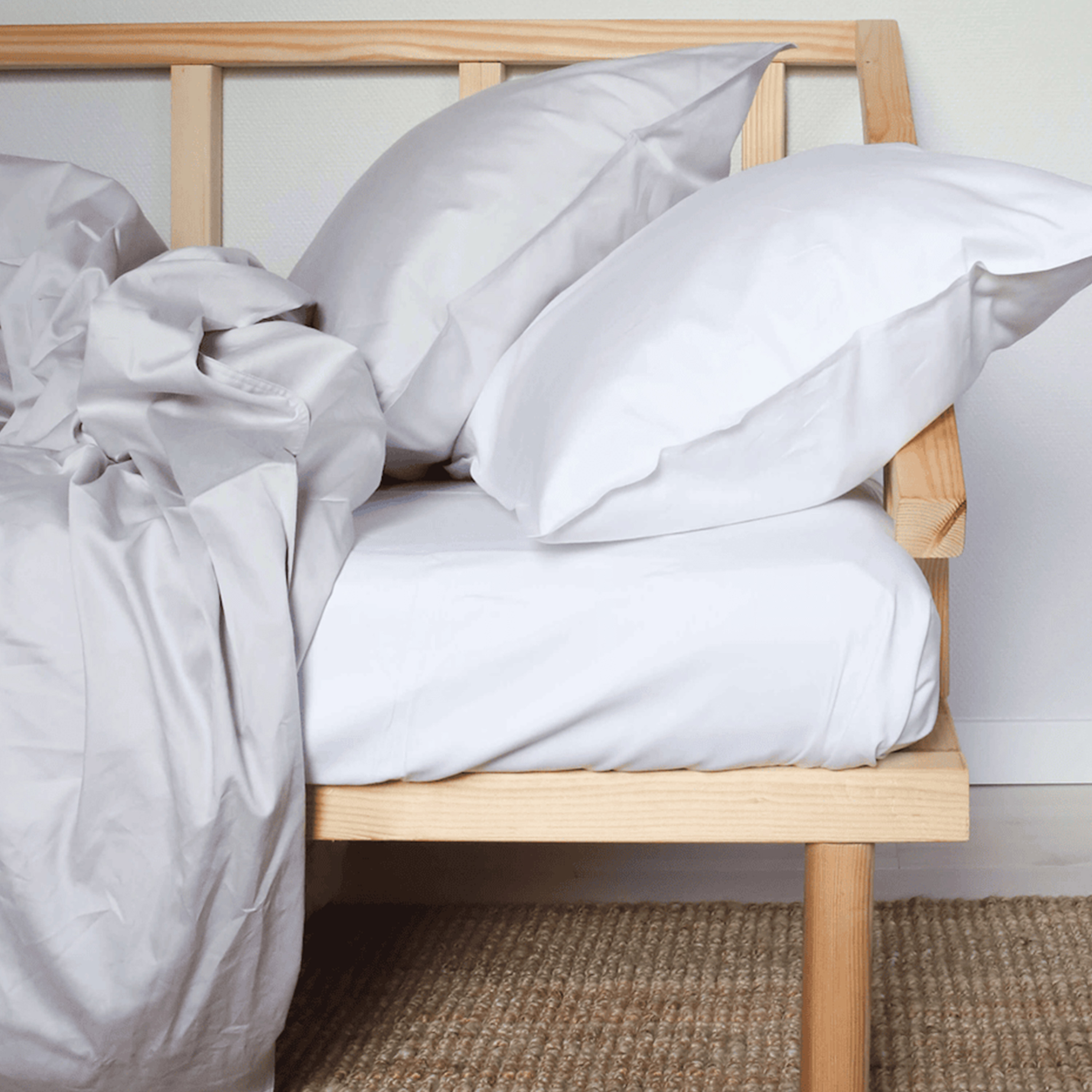 Read the Label Satin Örngott Fog 50x60 2-pack