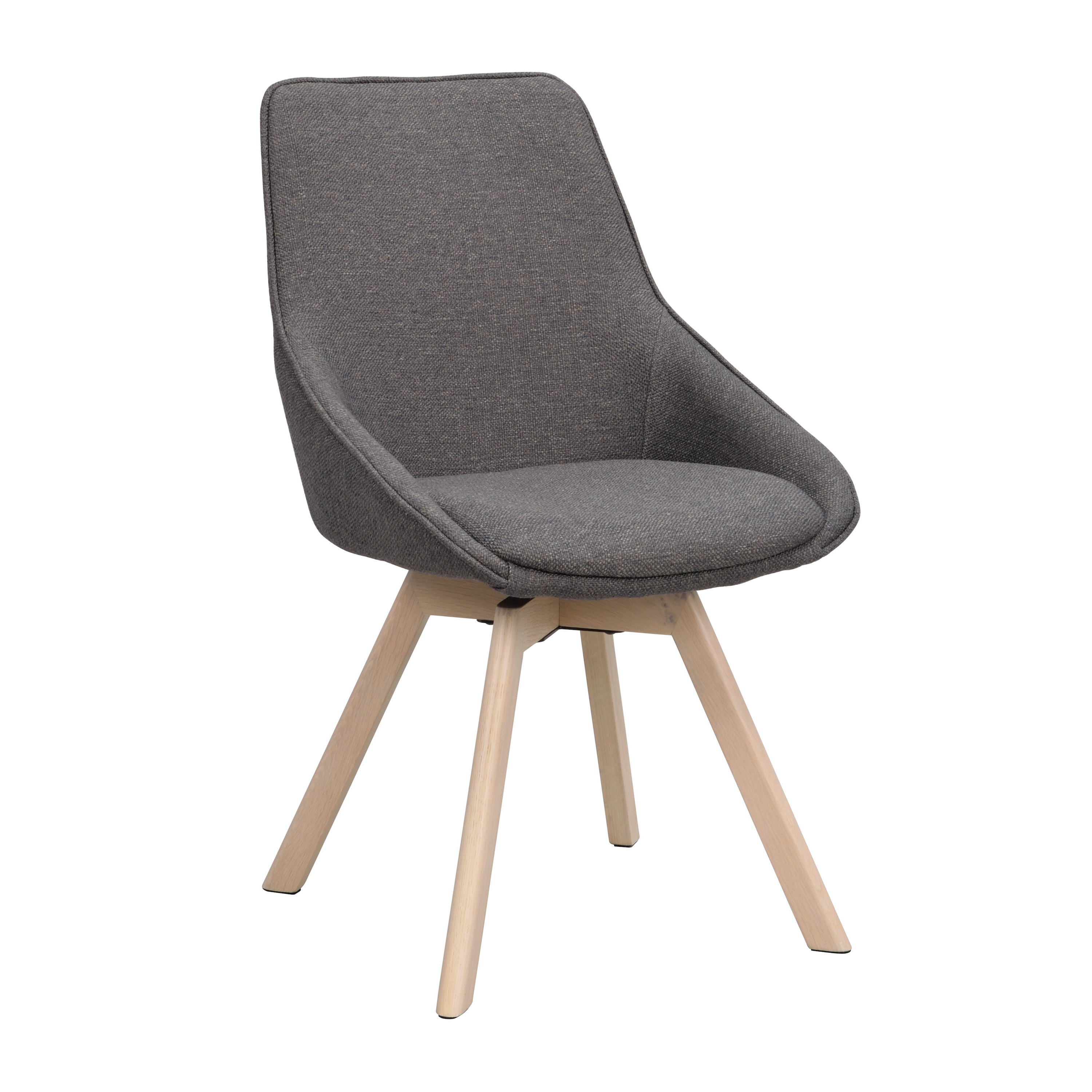 Alison Matstol Grå/Vitpigmenterad