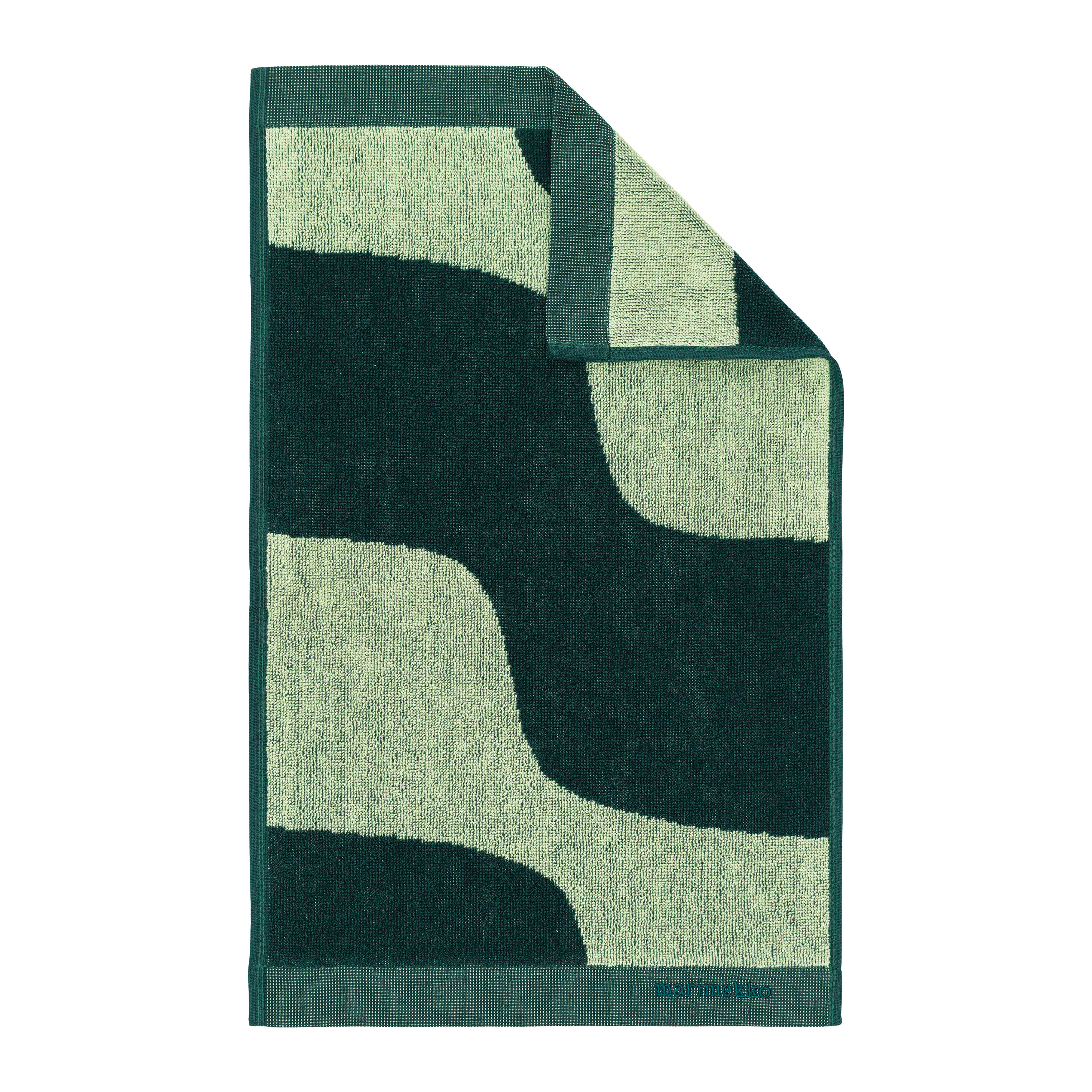 Marimekko Pyyhe Päärynä/Tummanvihreä 30x50