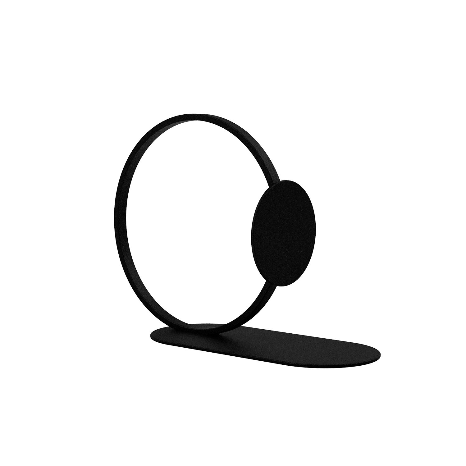 Book Ring Black 15cm