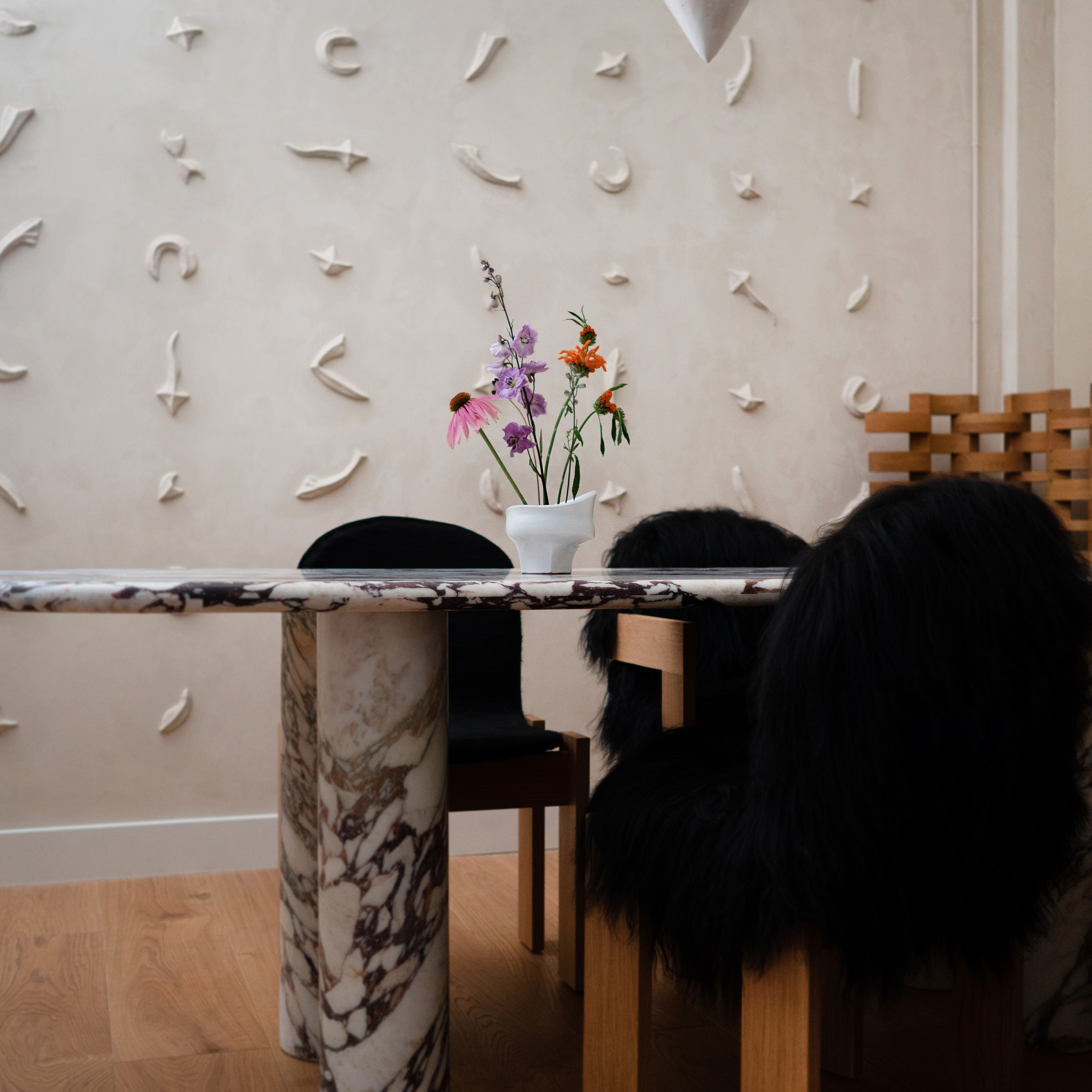 Hein Studio Nami Skål White Small