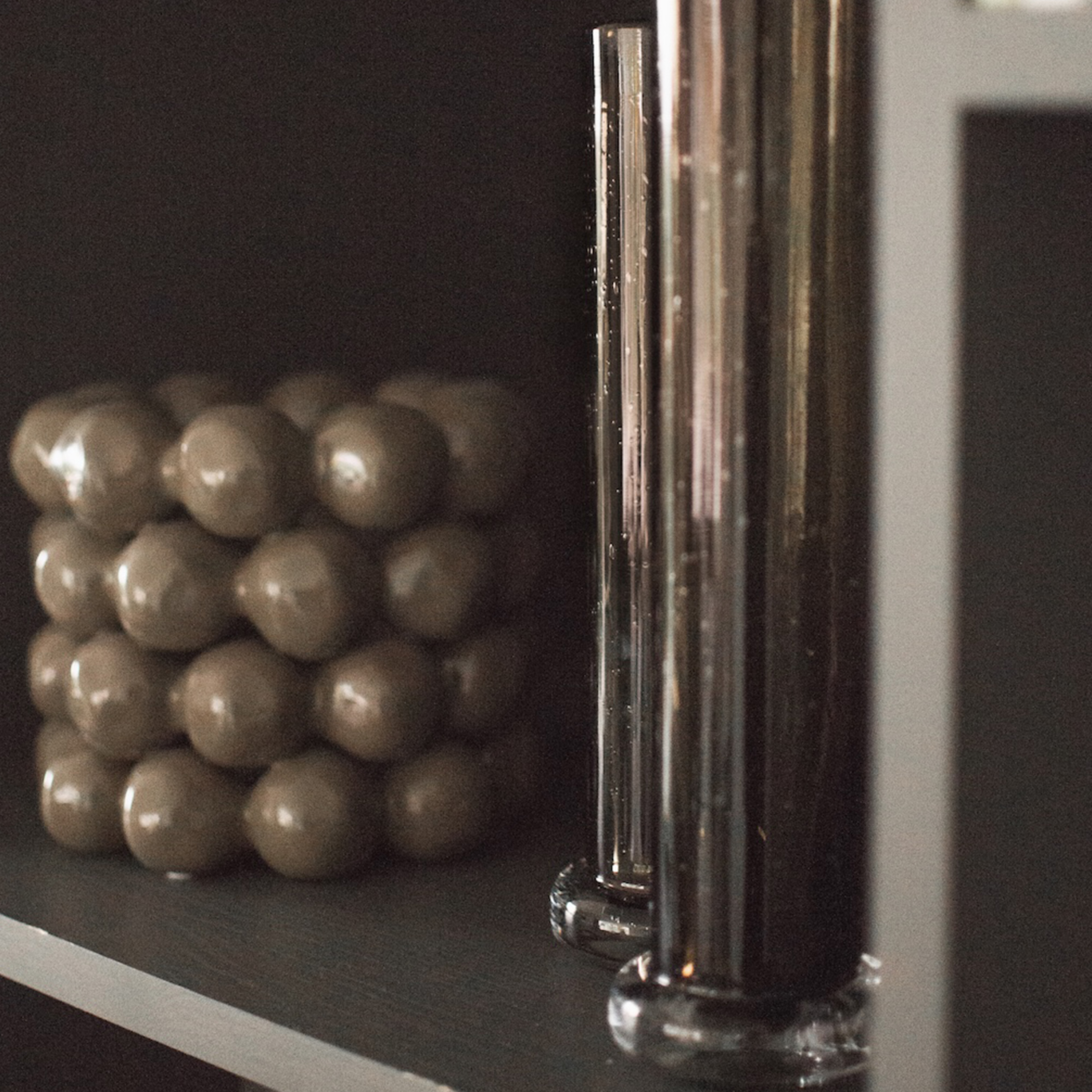 DBKD Tall Vase Braun 25 cm