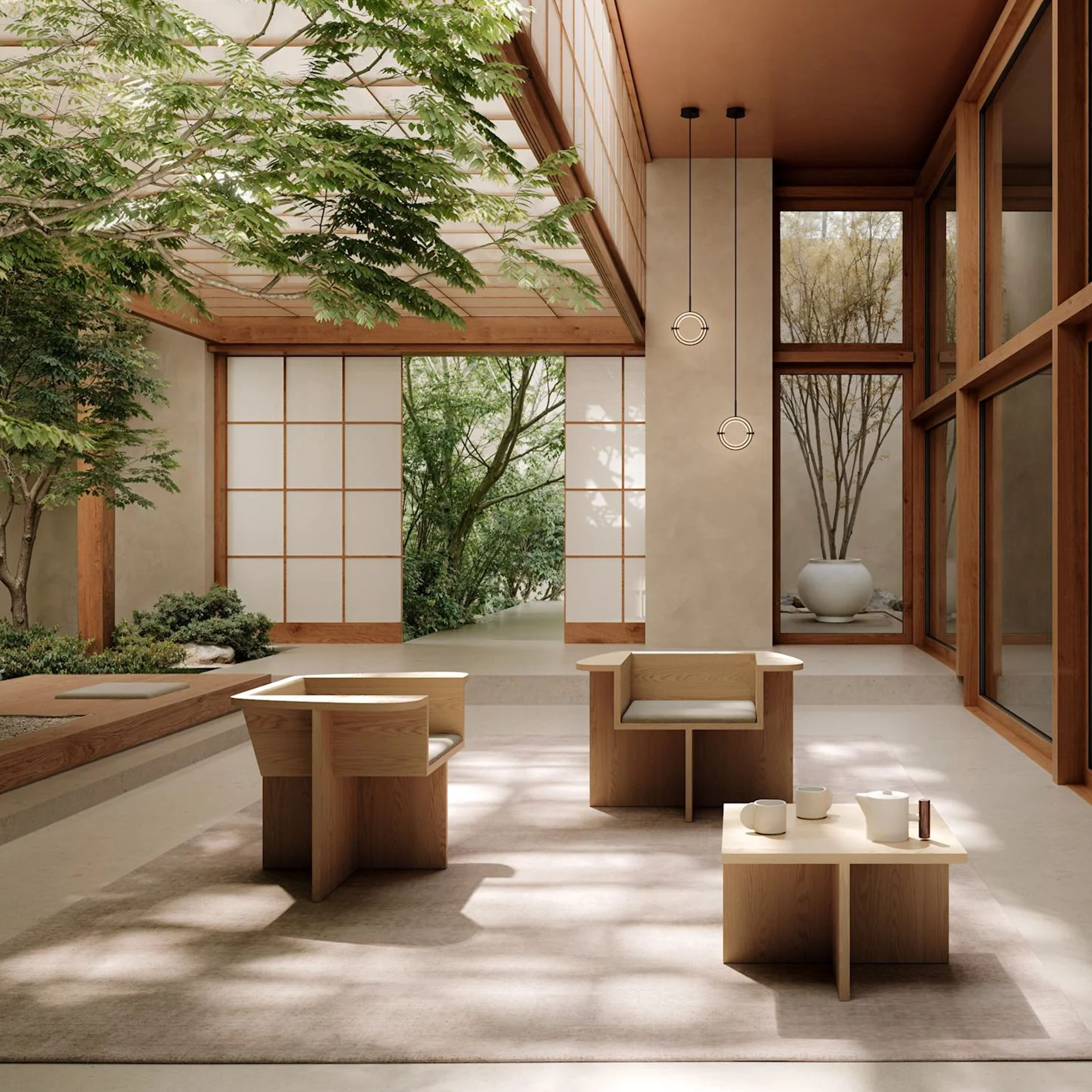 101 Copenhagen Sunao Ruukku lautasella Koivu Hexa