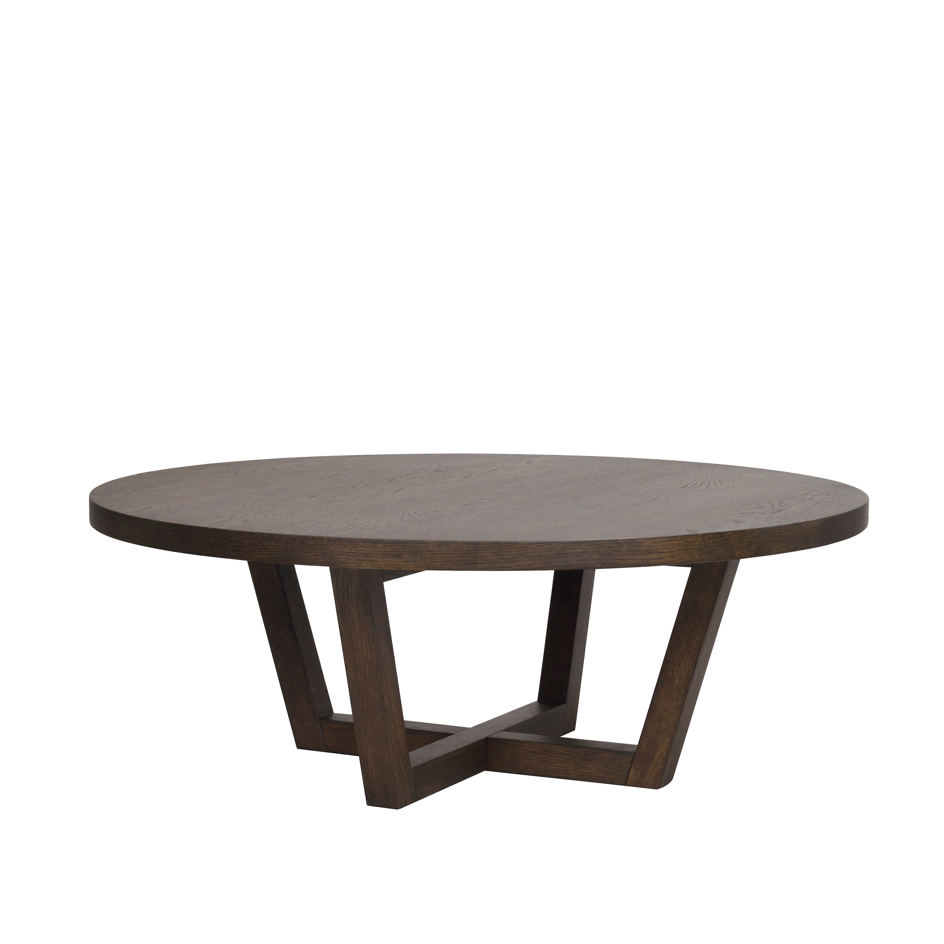 Boxford Couchtisch Braun Ø110