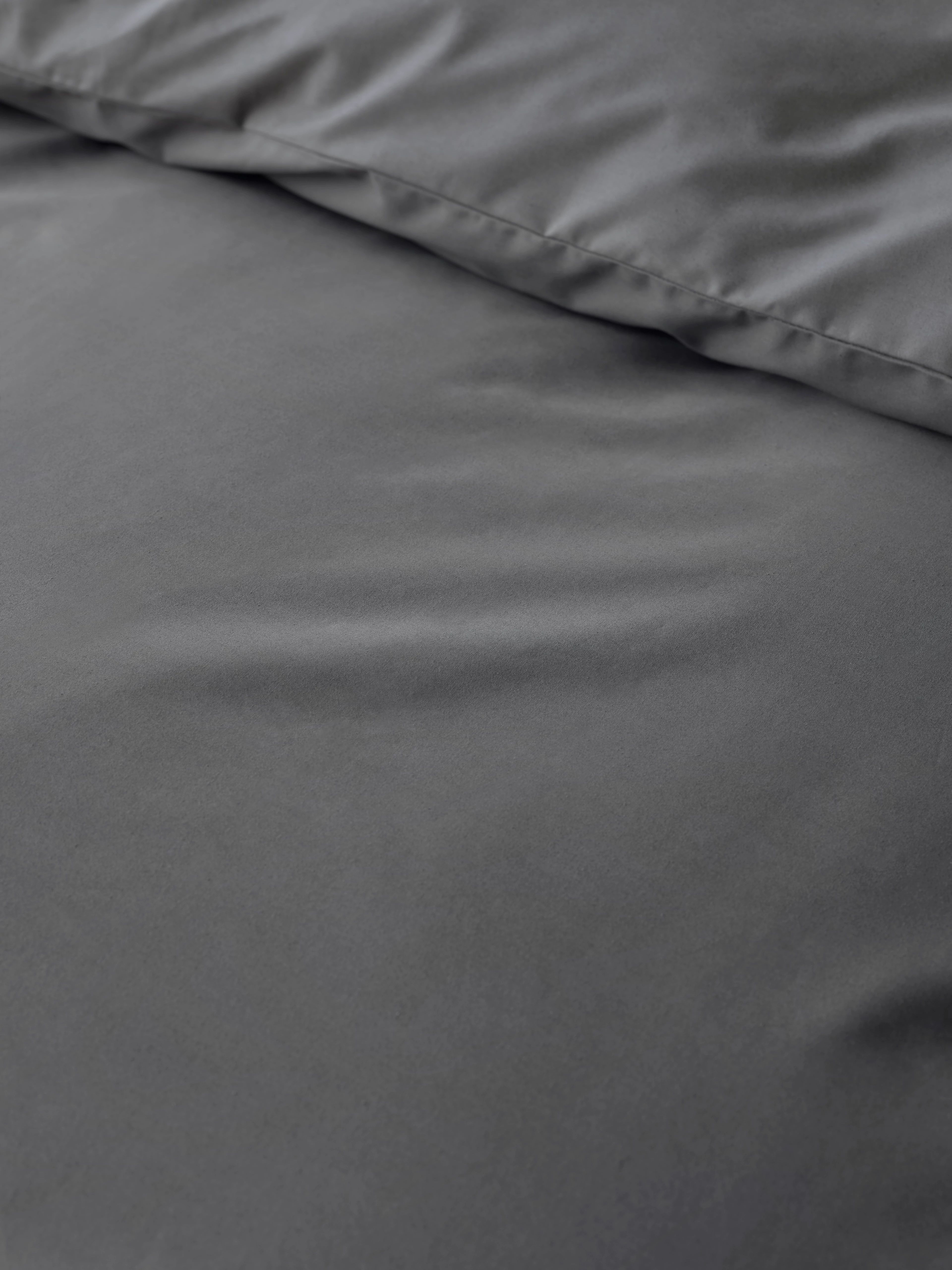 Tempur Egyptisk Puuvillainen Pussilakana Antrasiitti 150x210