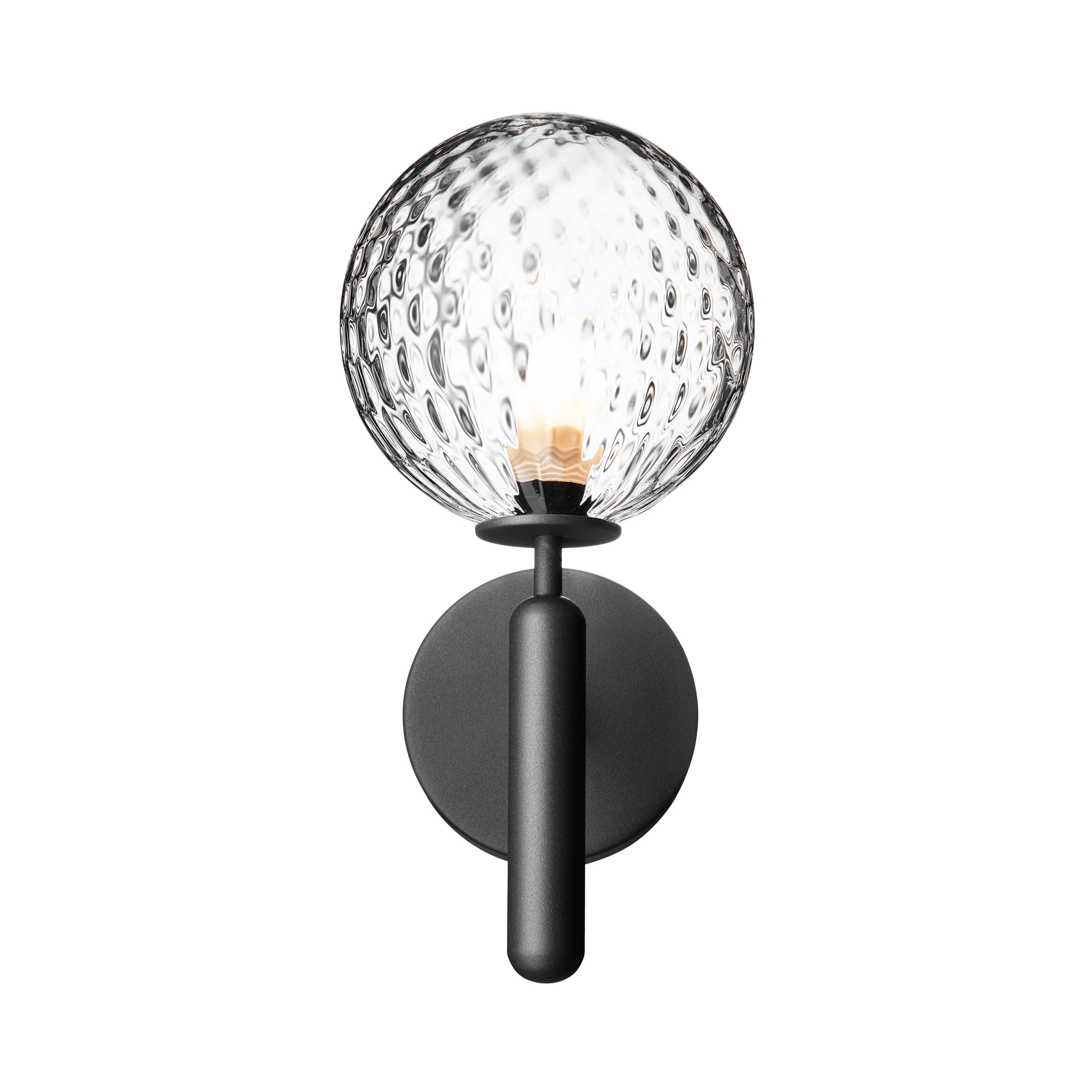 Nuura Miira Vägglampa Rock Grey/Optic Clear