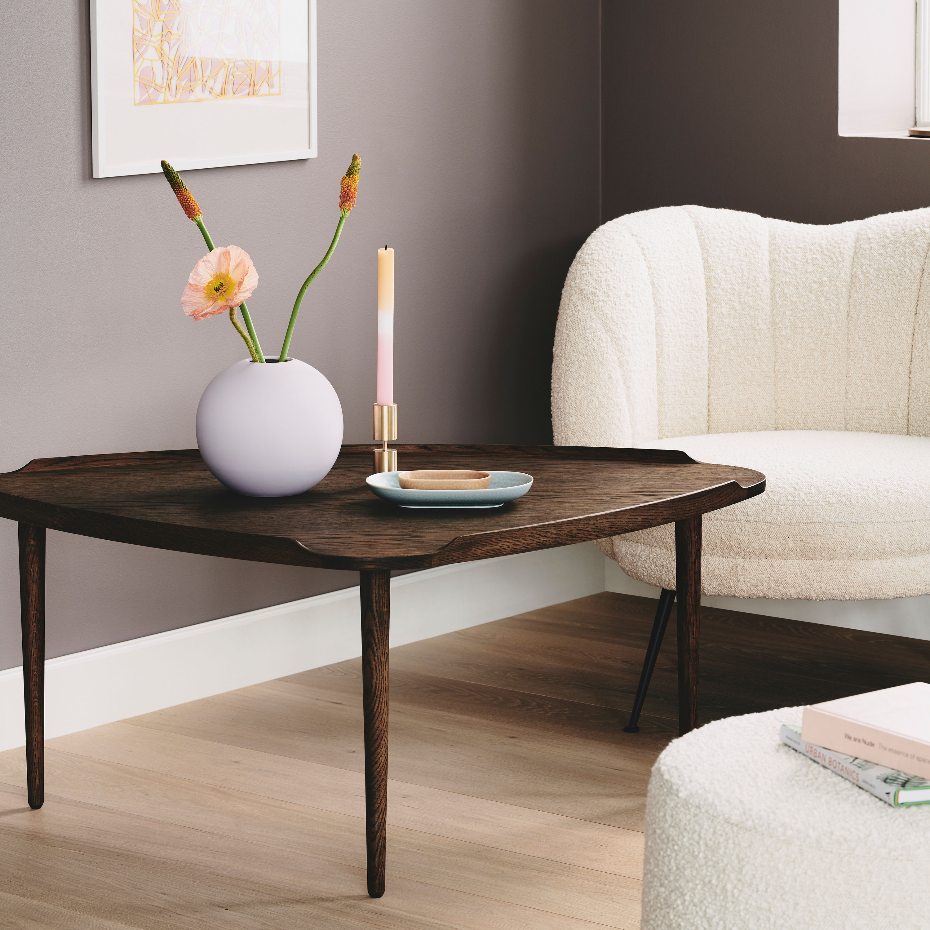 Aakjaer Furniture No.55 Sohvapöytä Savuöljytty Tammi Large