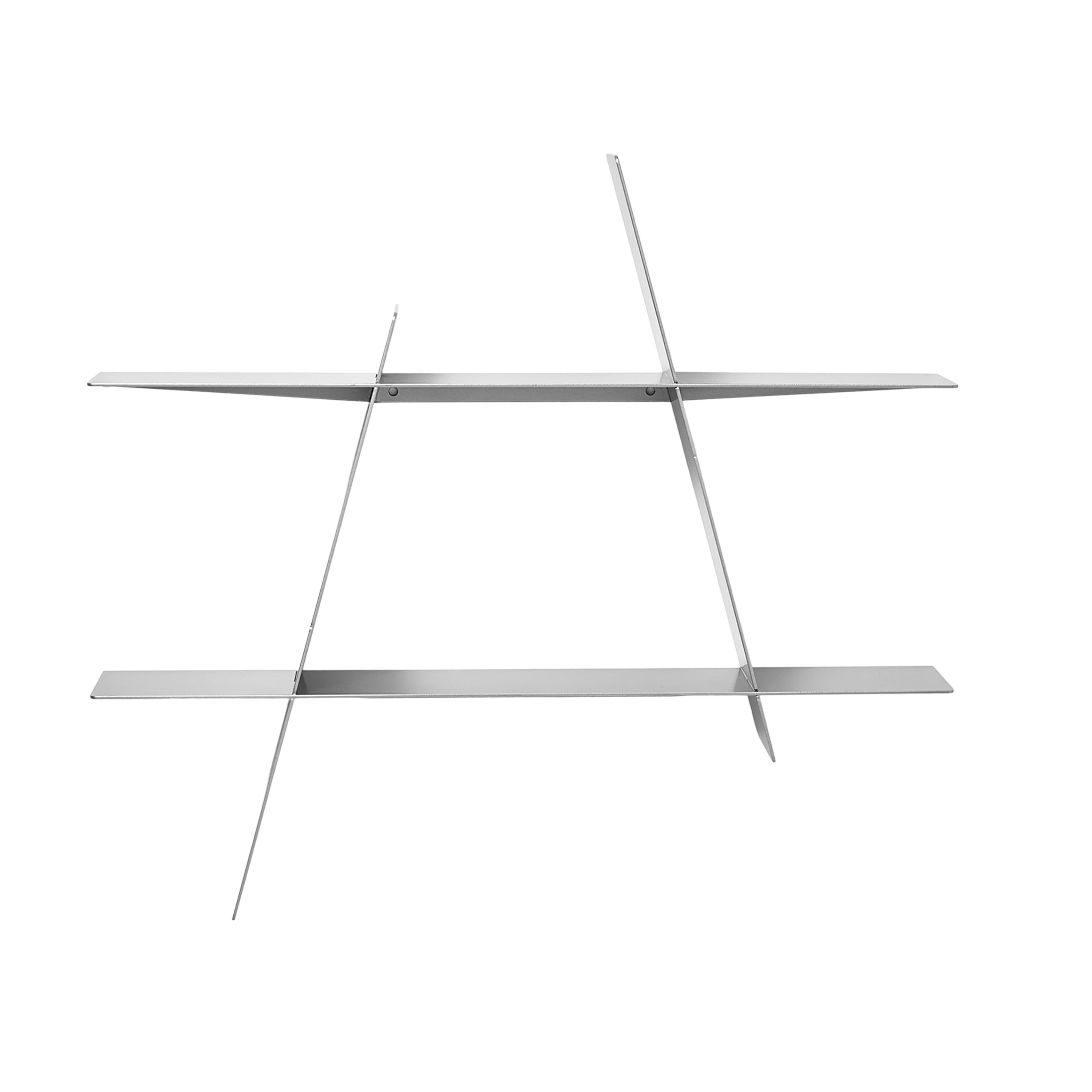A-Shelf Vägghylla Silver Medium