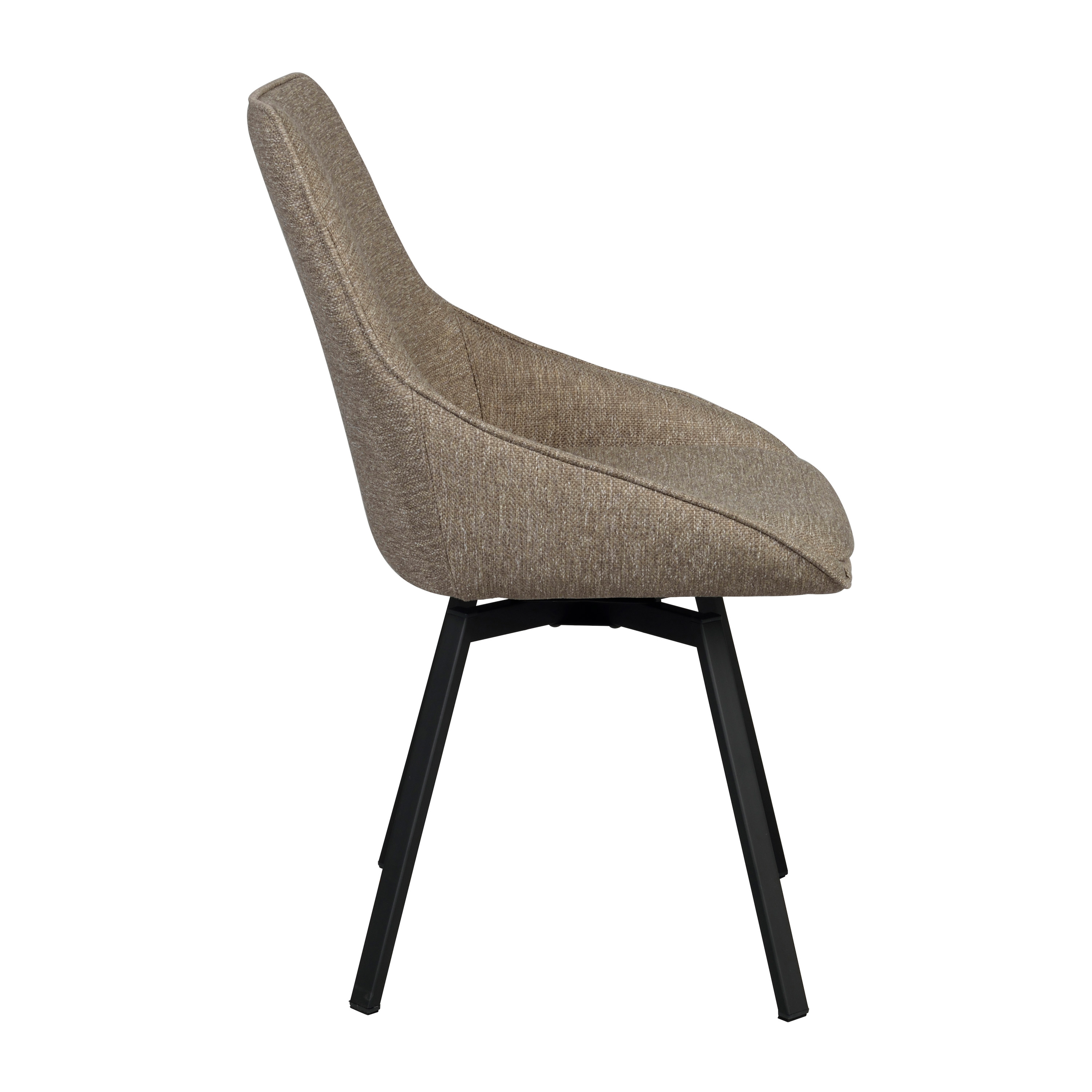 Rowico Home Alison Matstol Mörkbeige/Svart