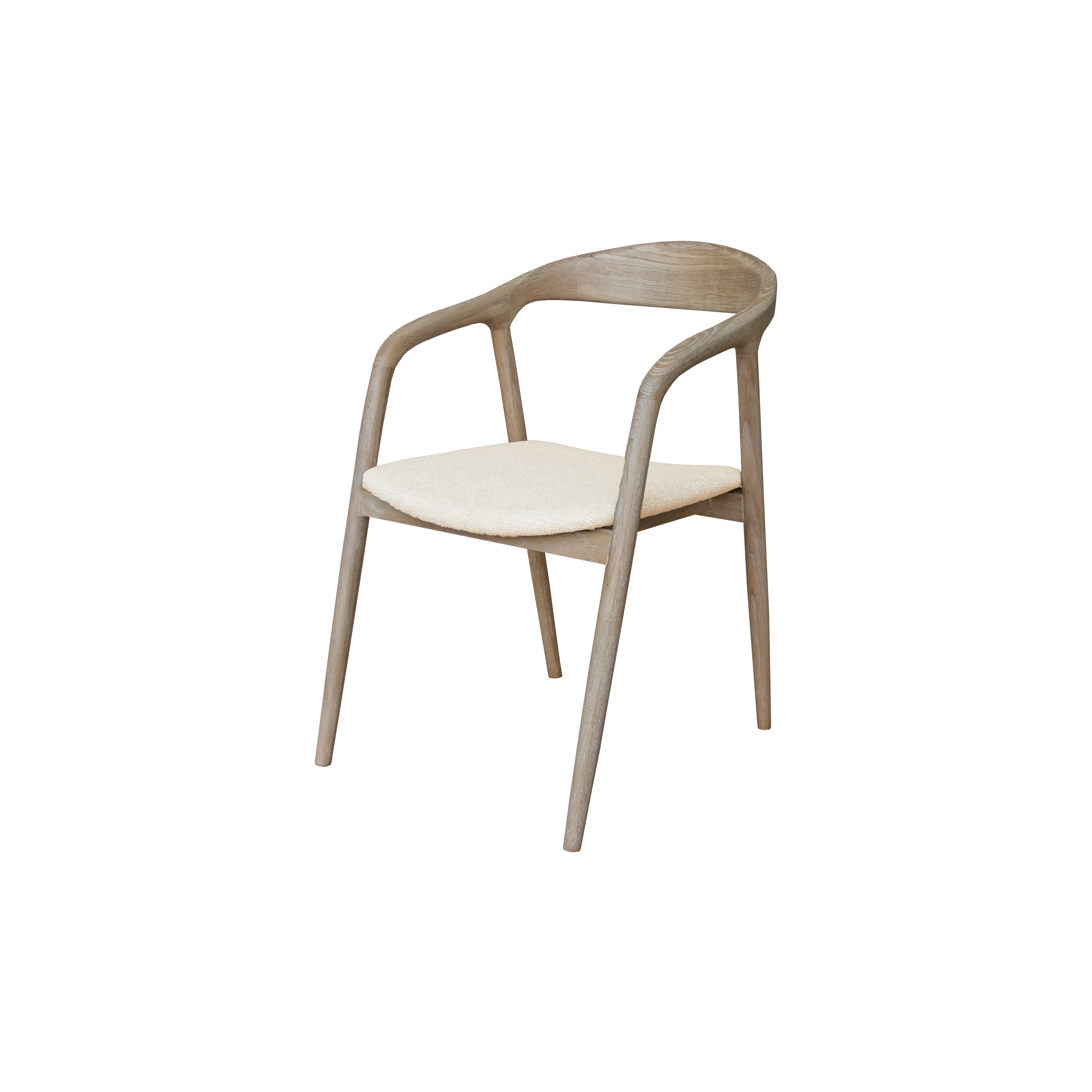 Sleepo Collection Casper Karmstol Vitpigmenterad/Natur