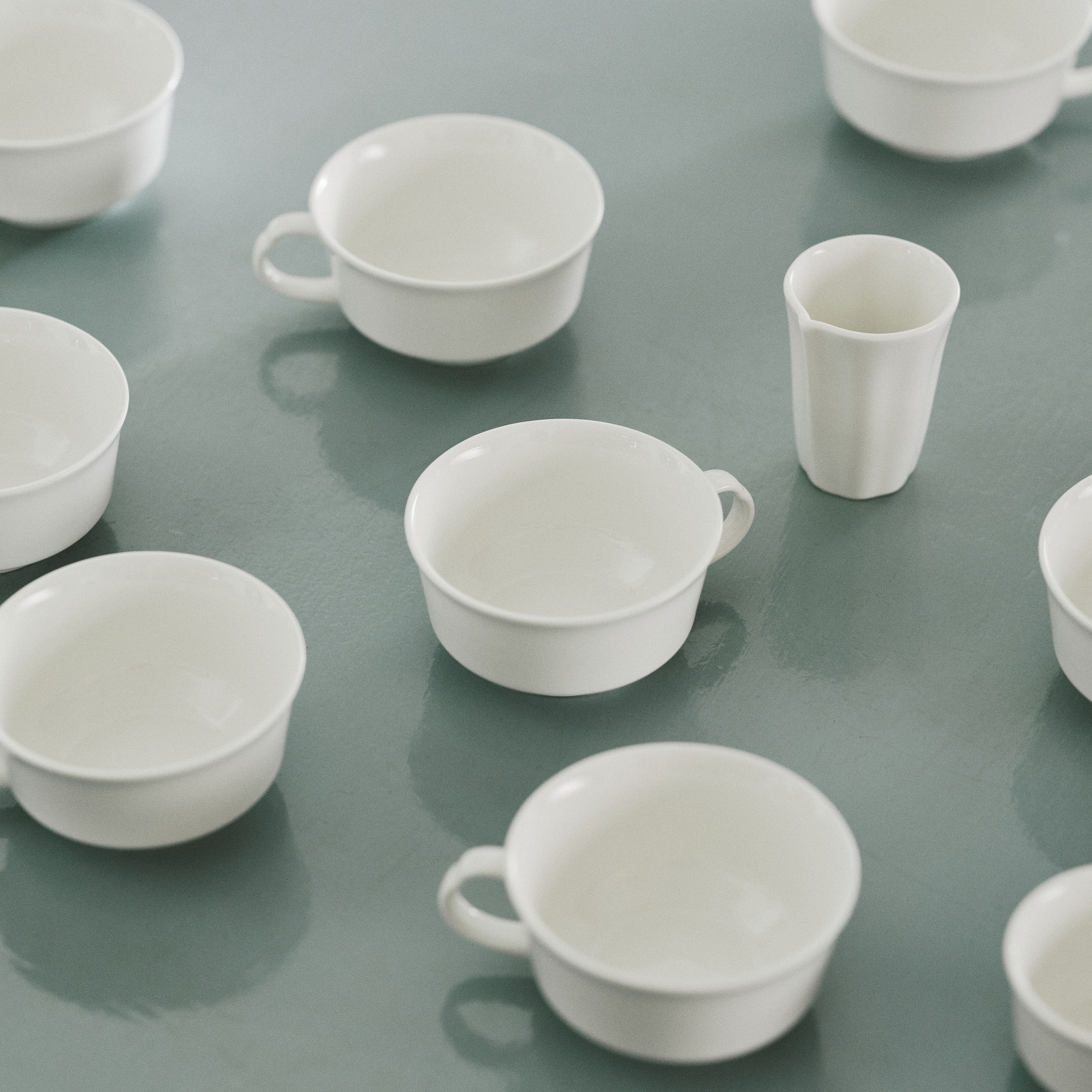 Serax Silhouette Kaffekopp White 4-pack