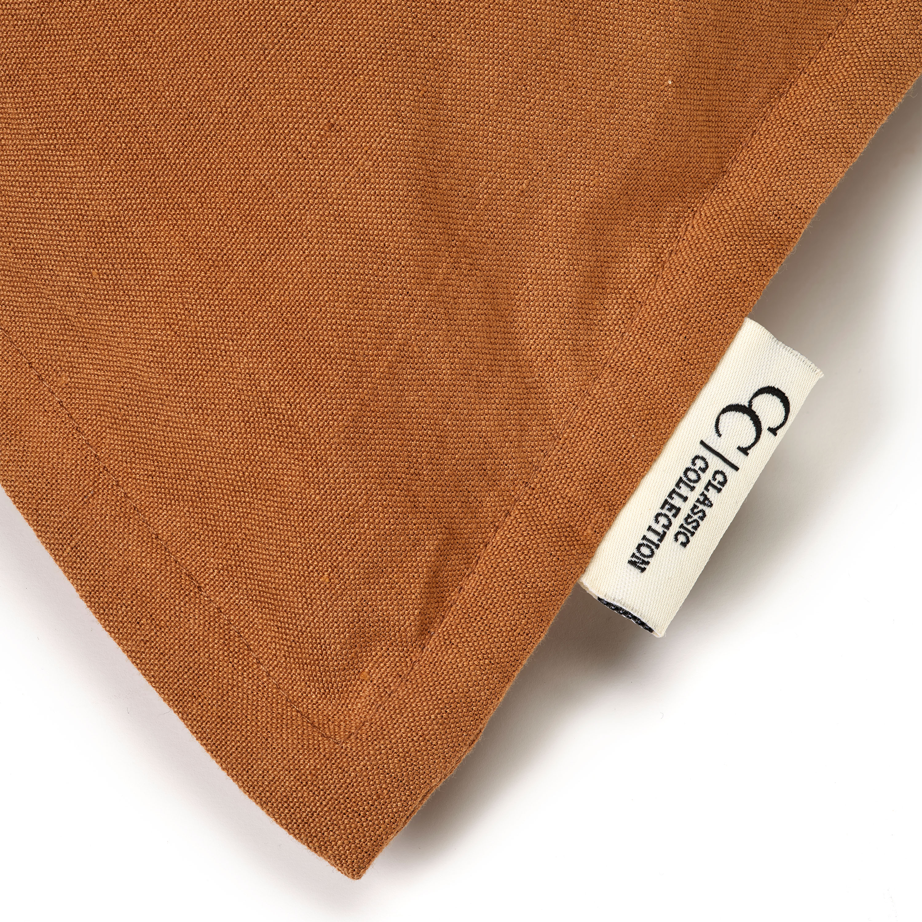 Classic Collection Classic Linen Kuddfodral Terracotta 50x50