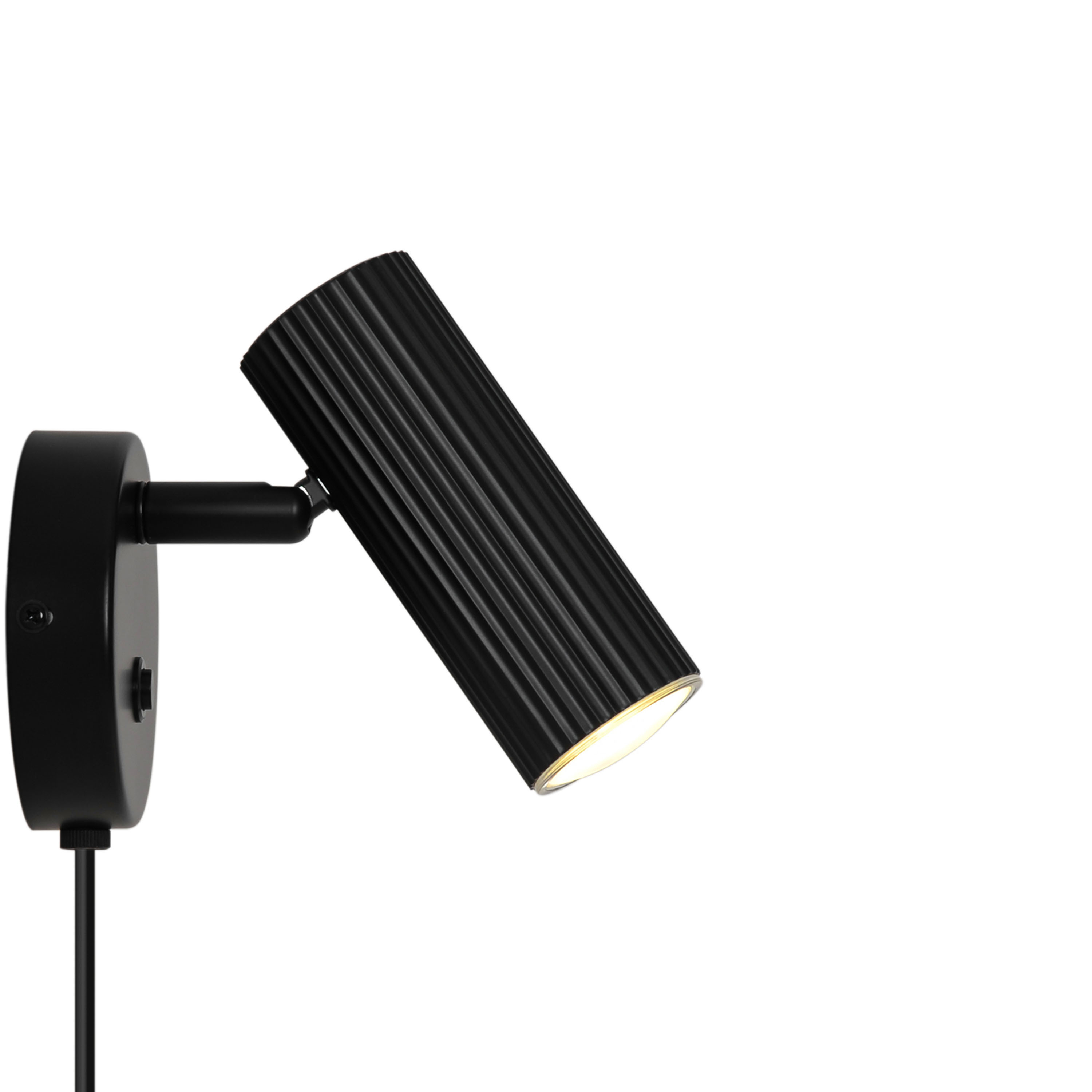 Vico Vegglampe Svart 15cm