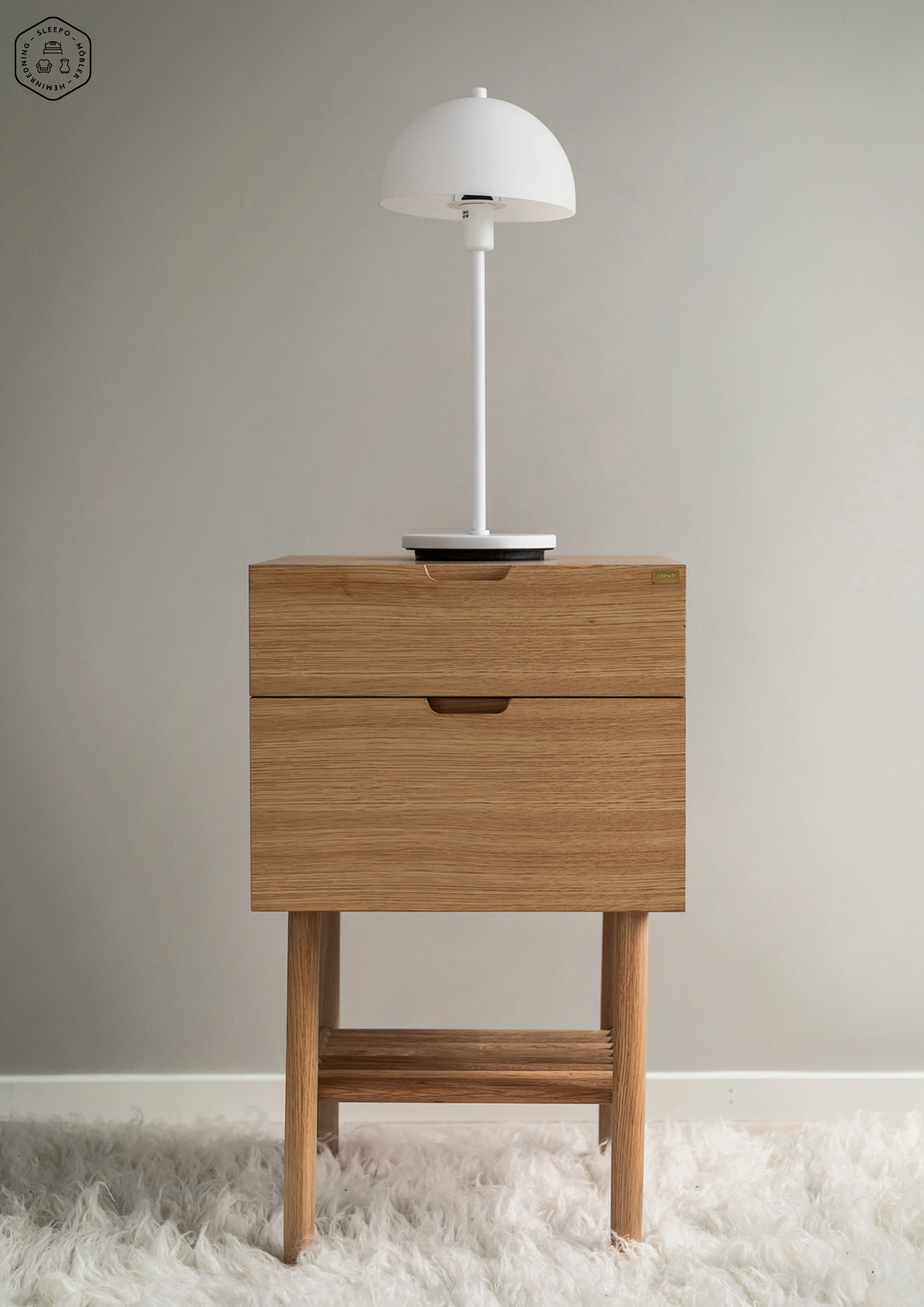 Hübsch Acorn Yöpöytä FSC 70cm