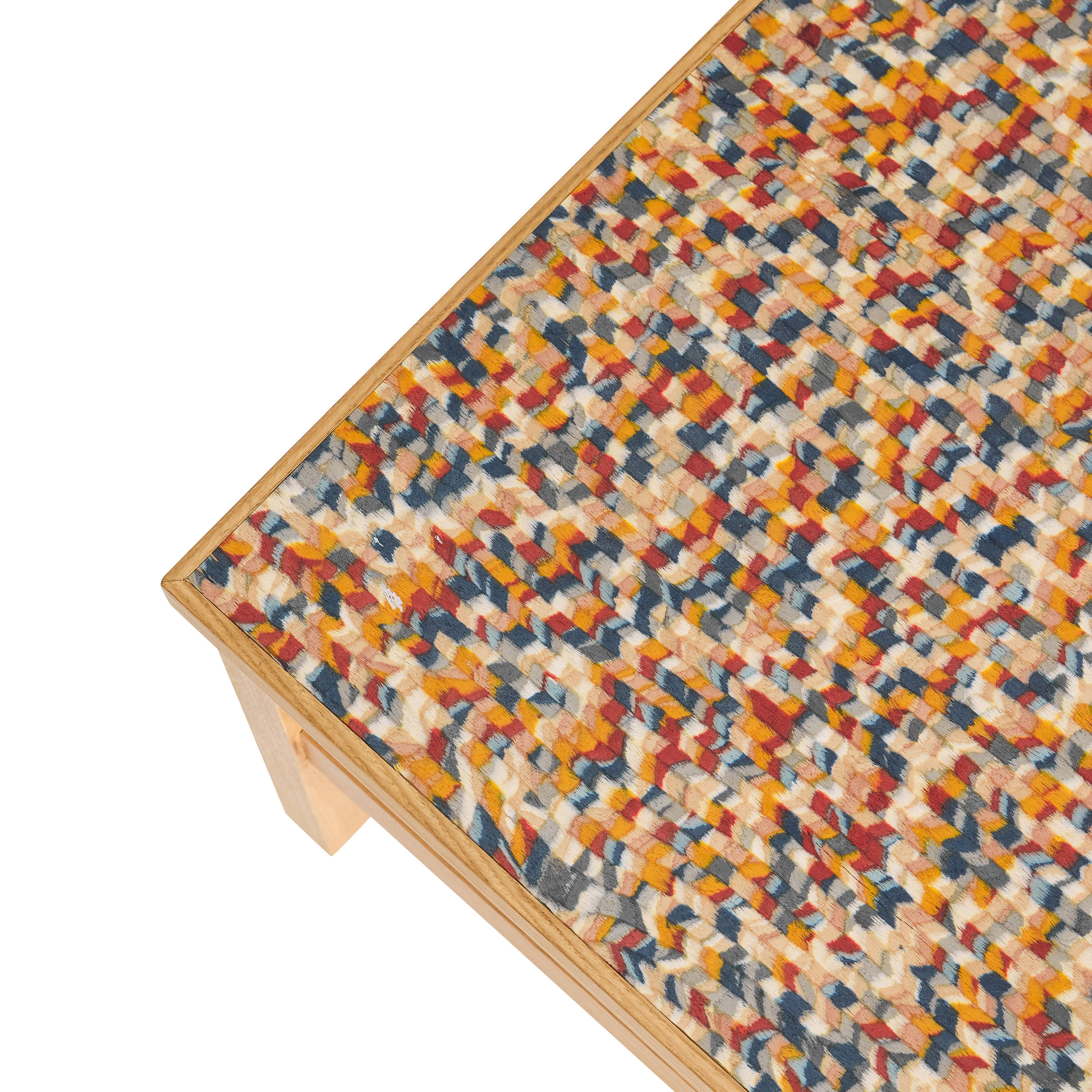 Hübsch Confetti Sidebord Multicolour 40x38