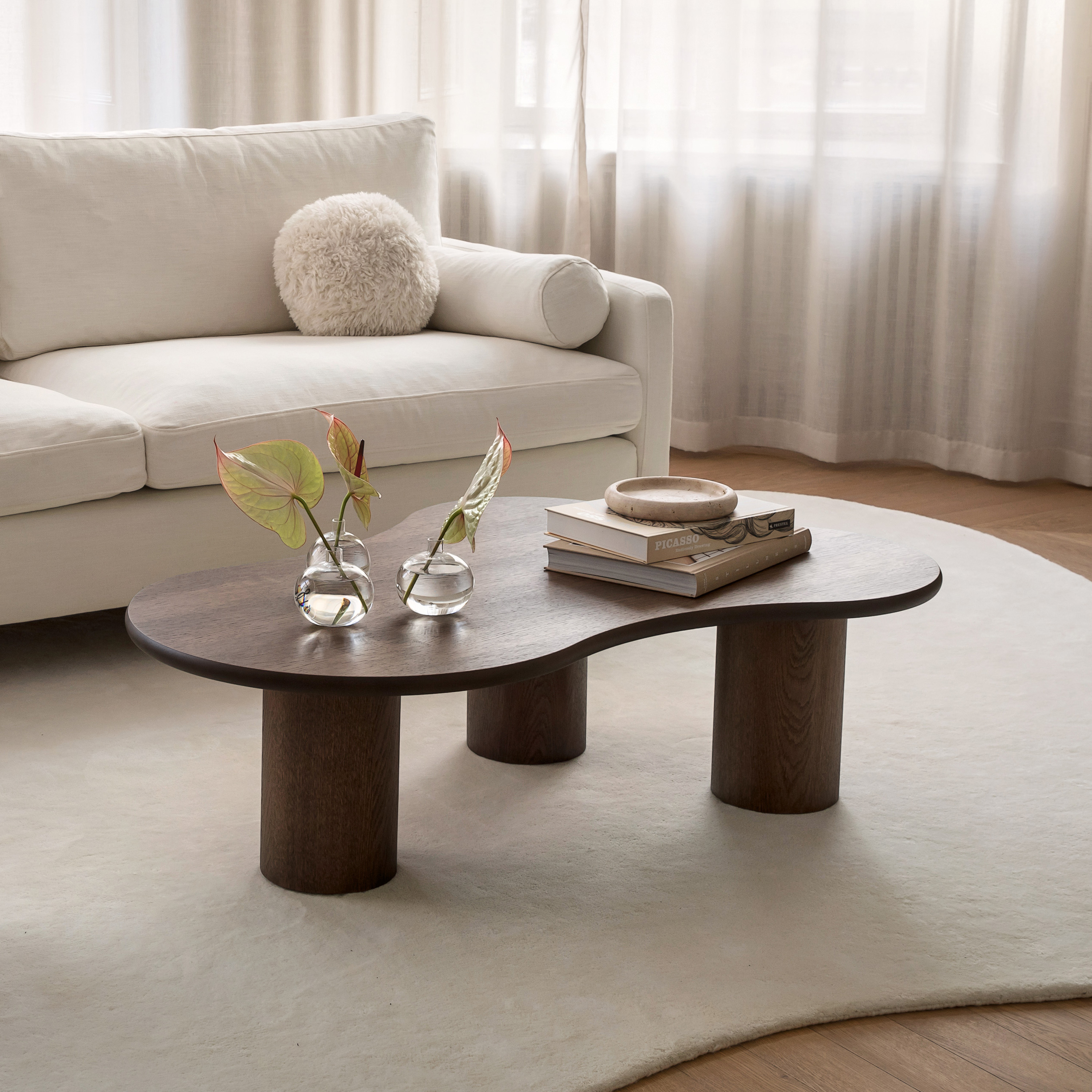 Sleepo Collection Mocha Soffbord Brunbetsad 120cm