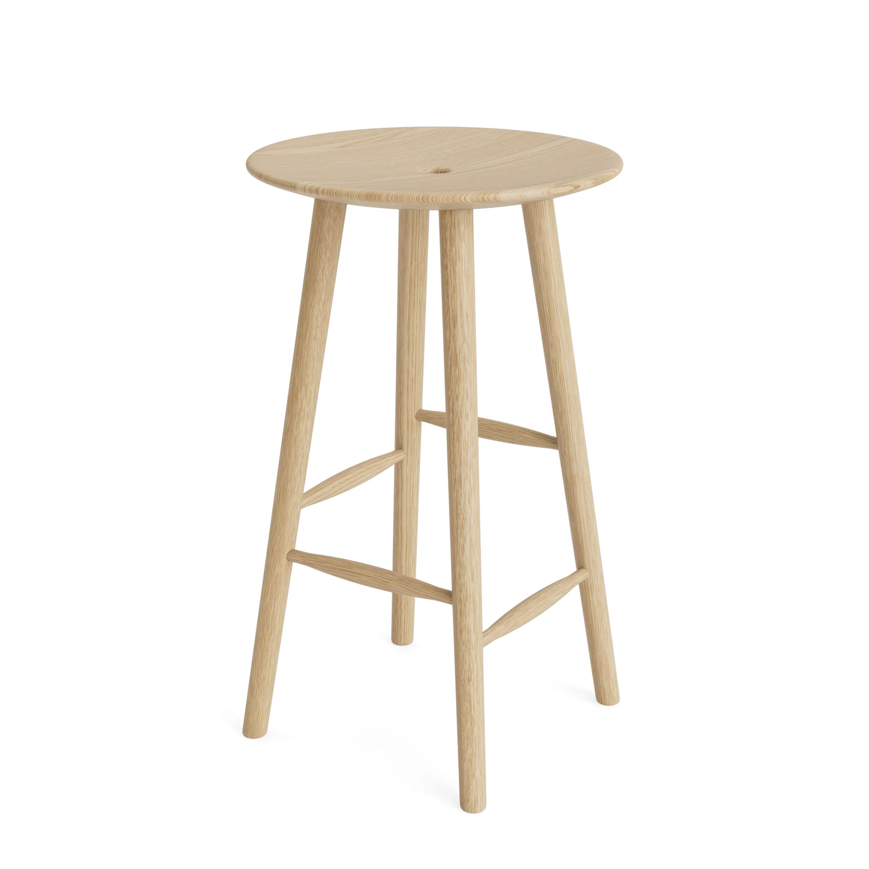 DiVolo Barhocker Natürliche Eiche 65cm