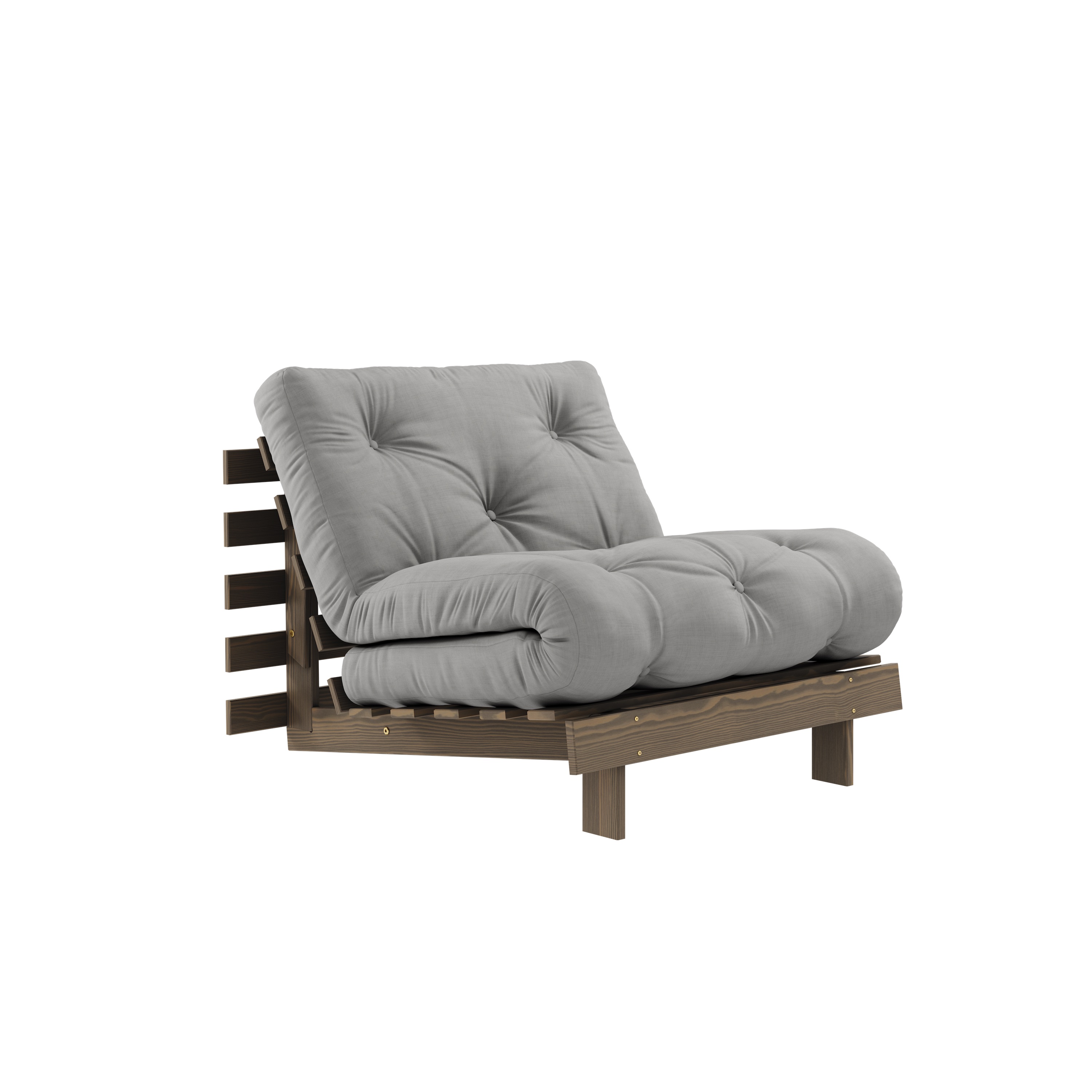 Karup Design - Roots Schlafsessel Braun/Grau 90cm - Beige - Schlafsofa