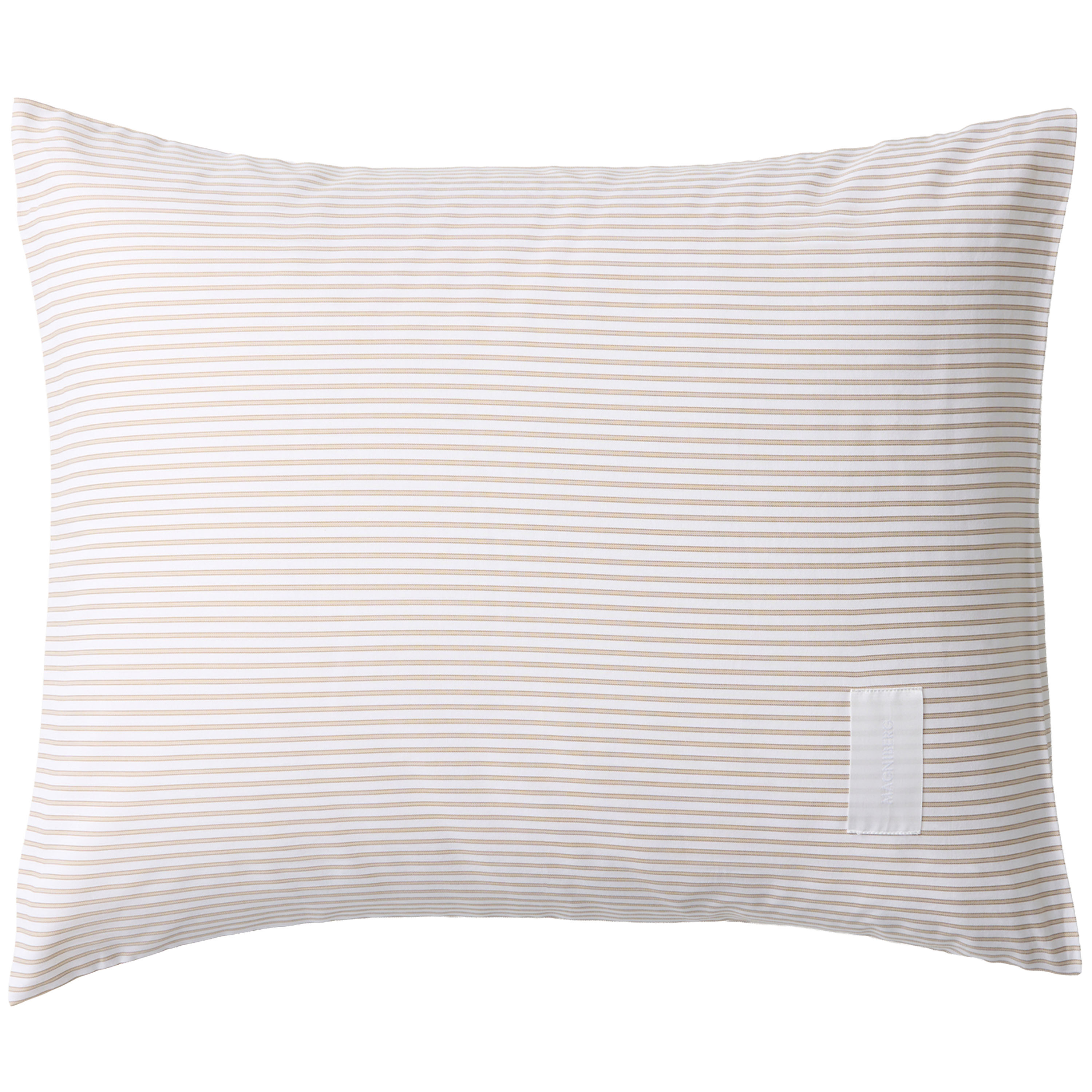 Wall Street Oxford Tyynyliina Stripe Light Beige 50x90
