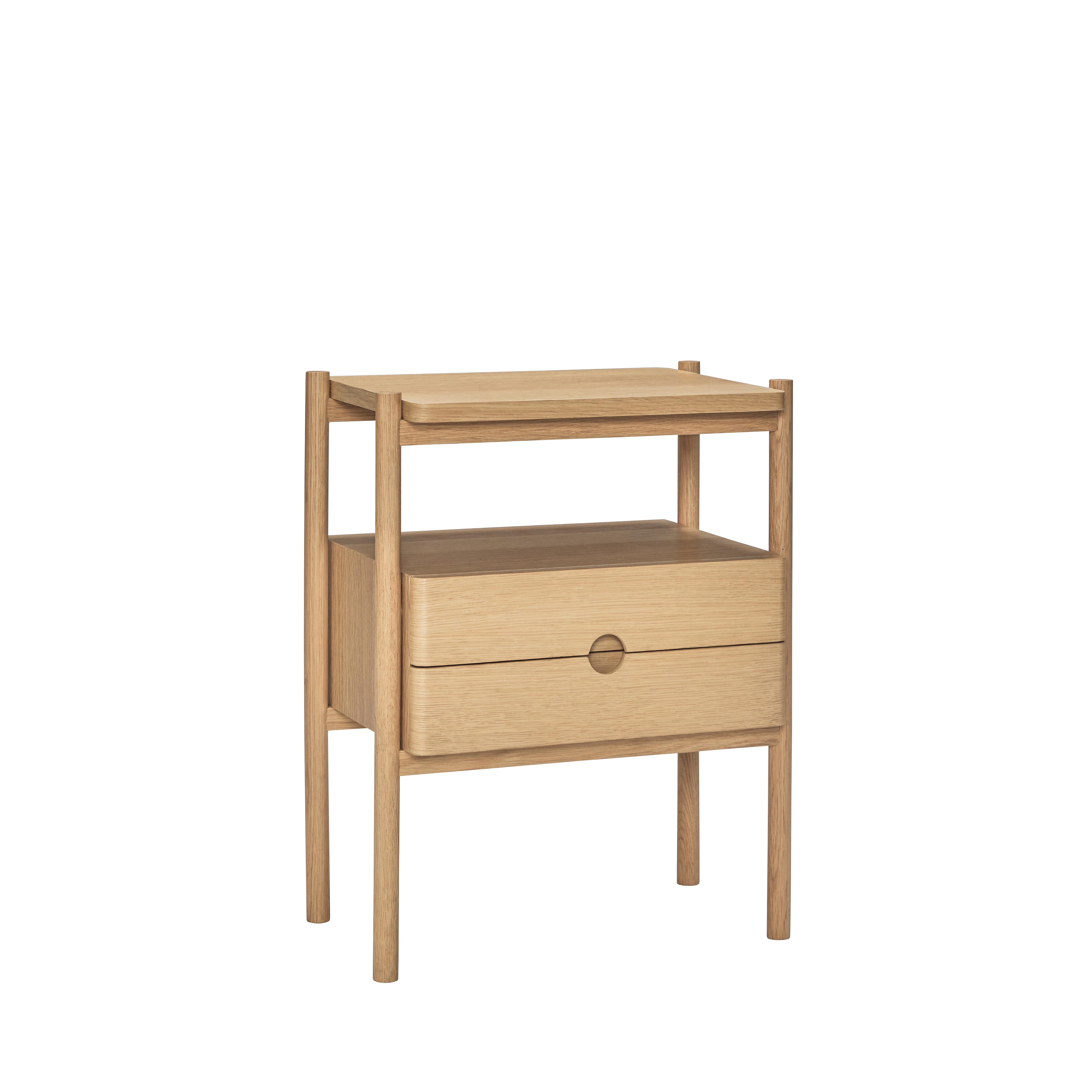 Hübsch - Appeal Nachttisch Natur 45x31 - Holz