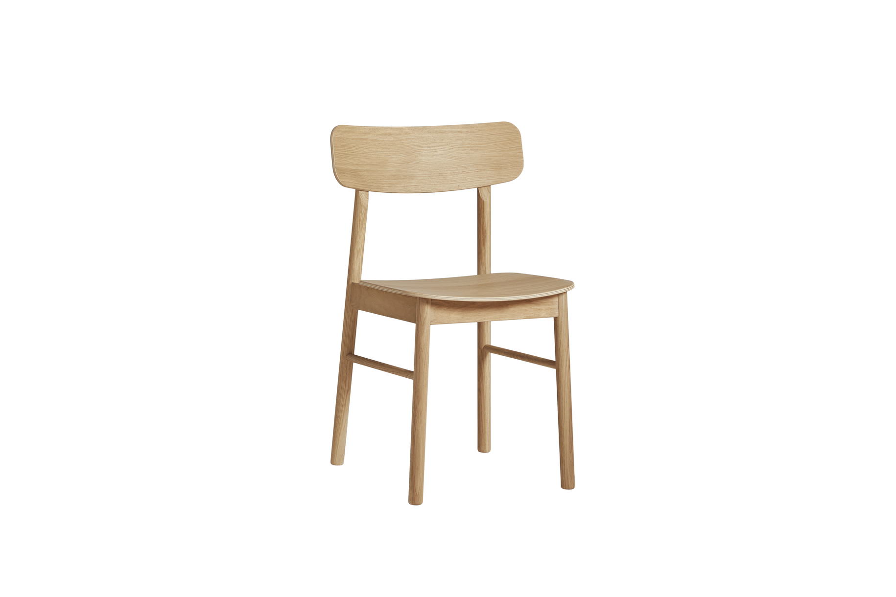 2-pack Woud - Soma Matstol Oak - Trä