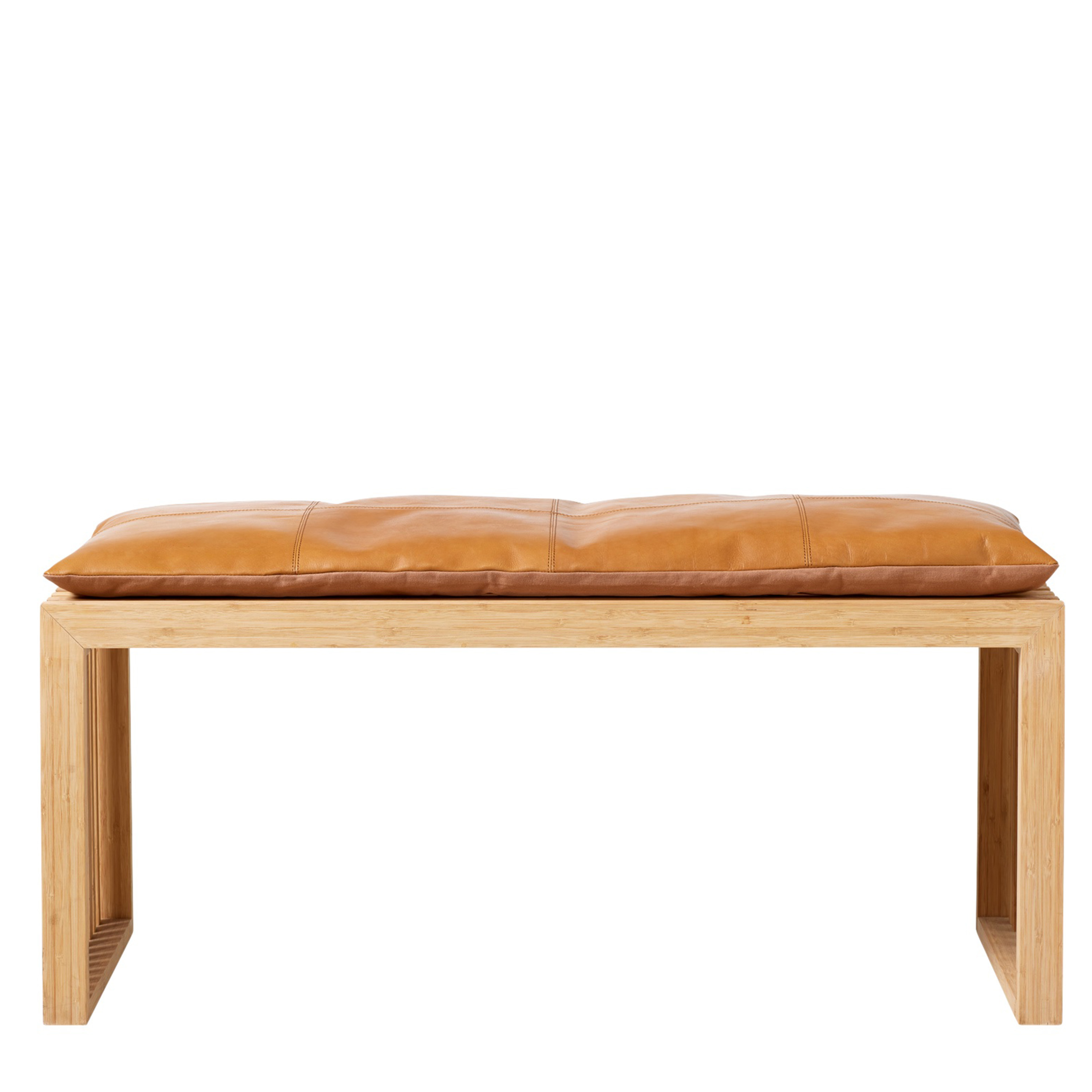 Cinas Rib Benk Bambus/Brun 104cm