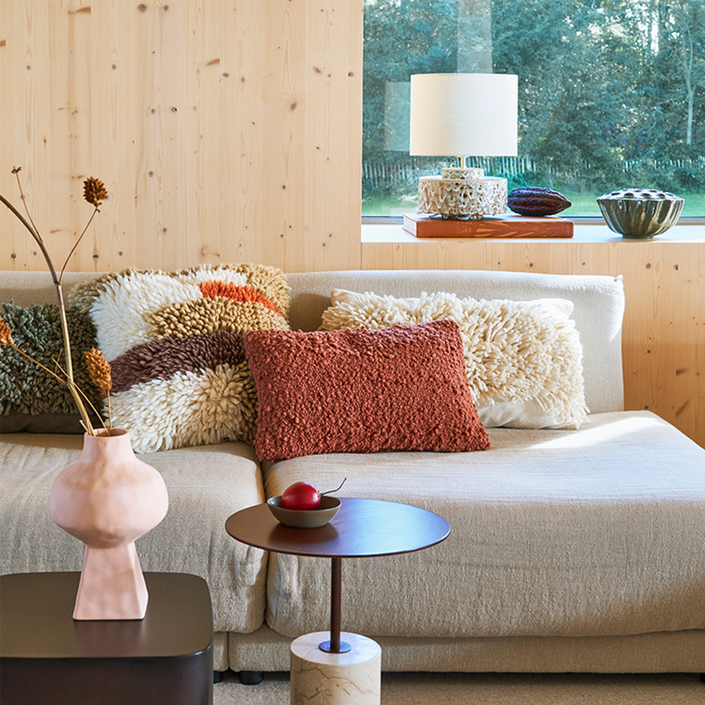 Urban Nature Culture Ivy Tischlampe White/Brown 40cm