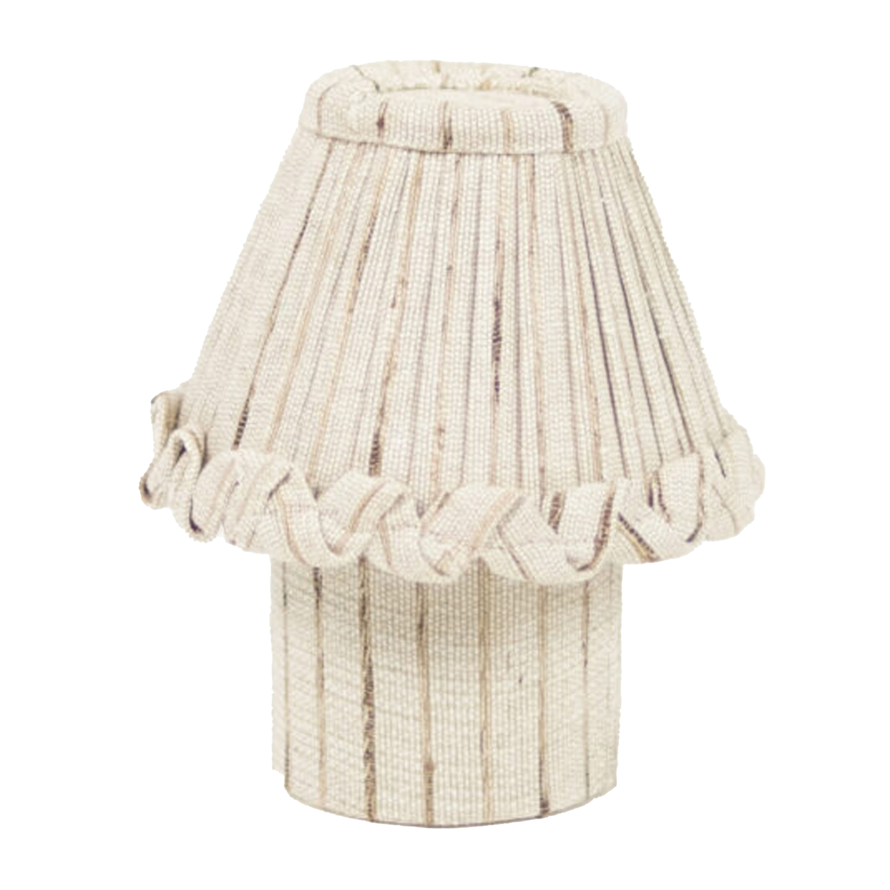 Shiva bordlampe beige 25 cm