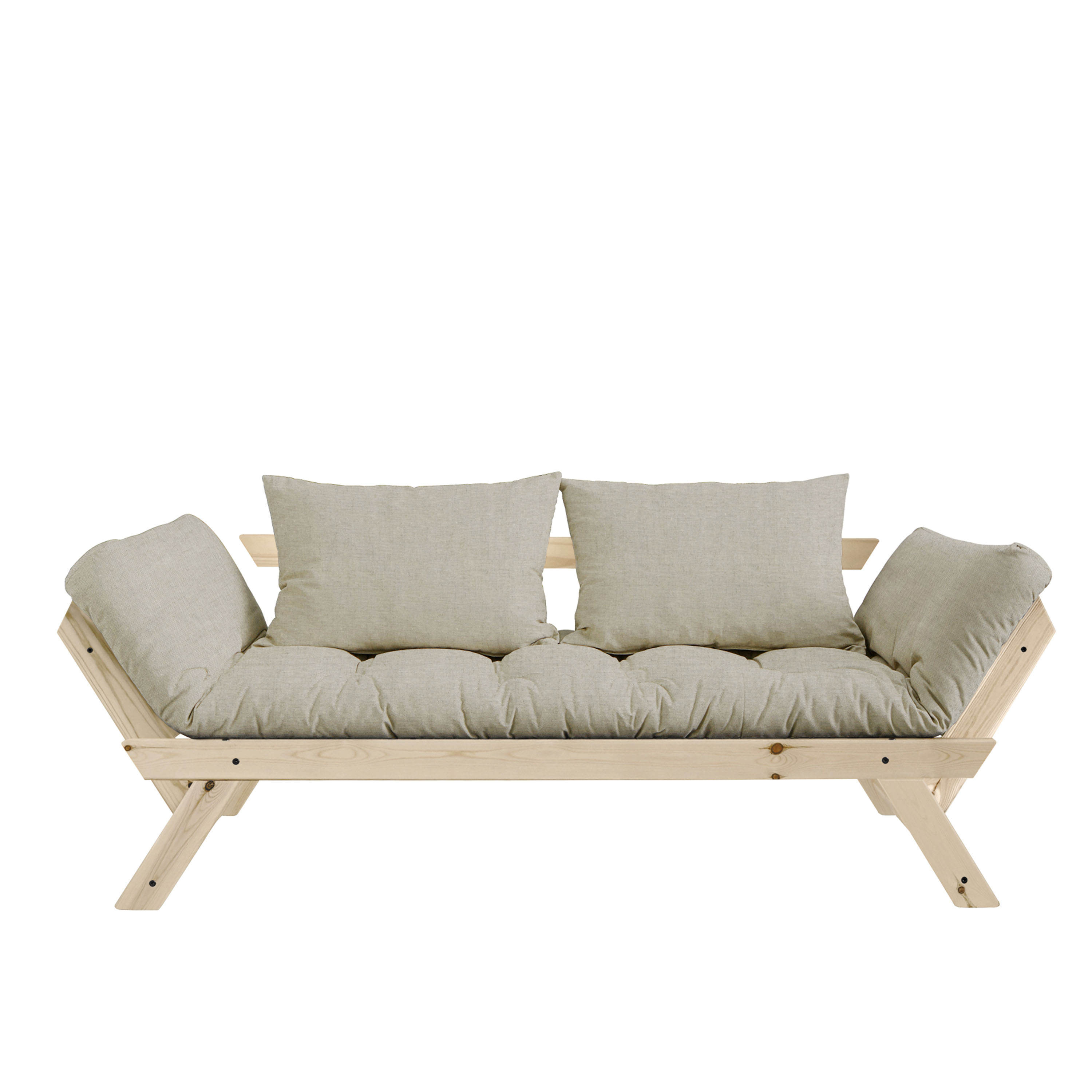 Bebop Dagbädd Natur/Linen 174cm