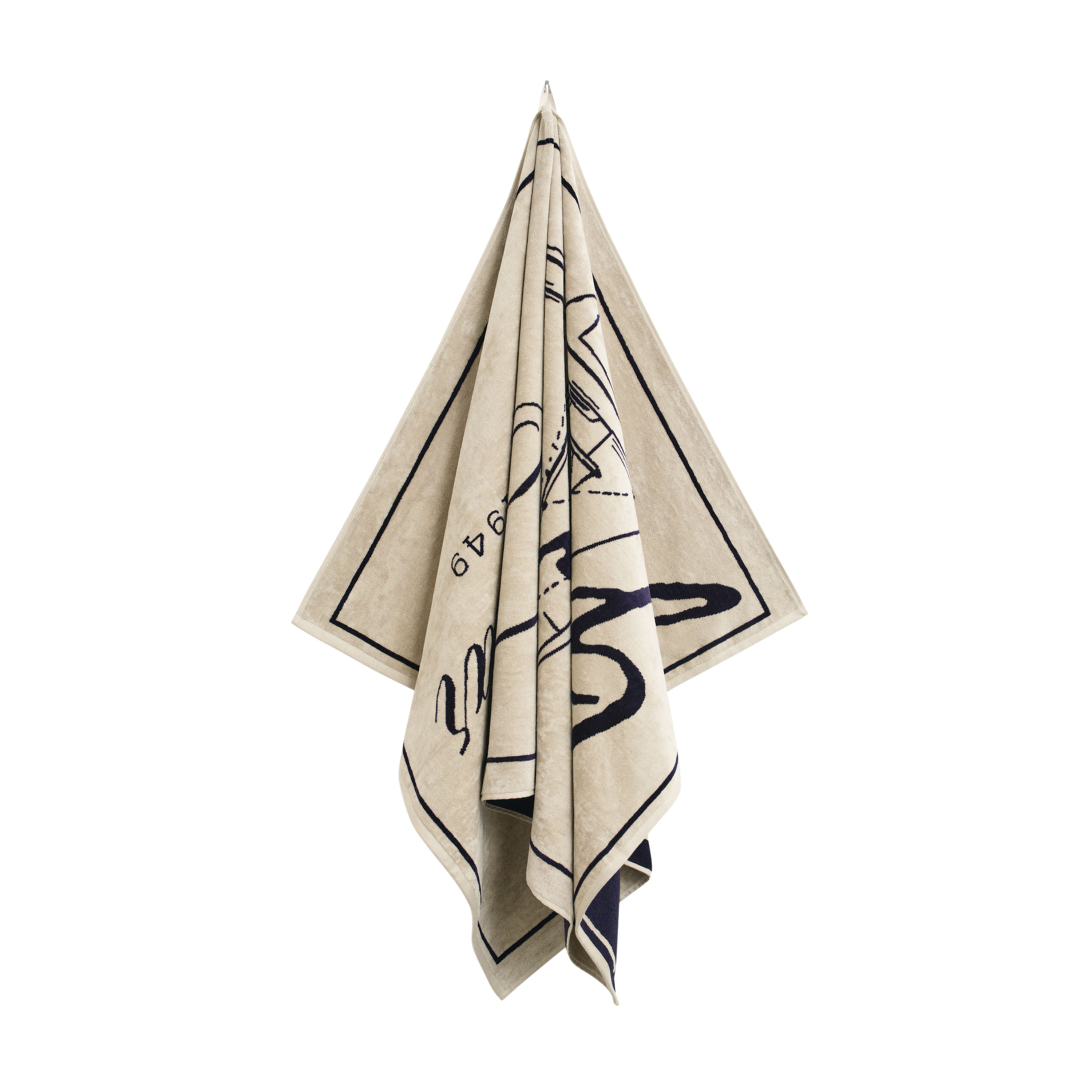 Since 1949 Strandtuch Faded Beige