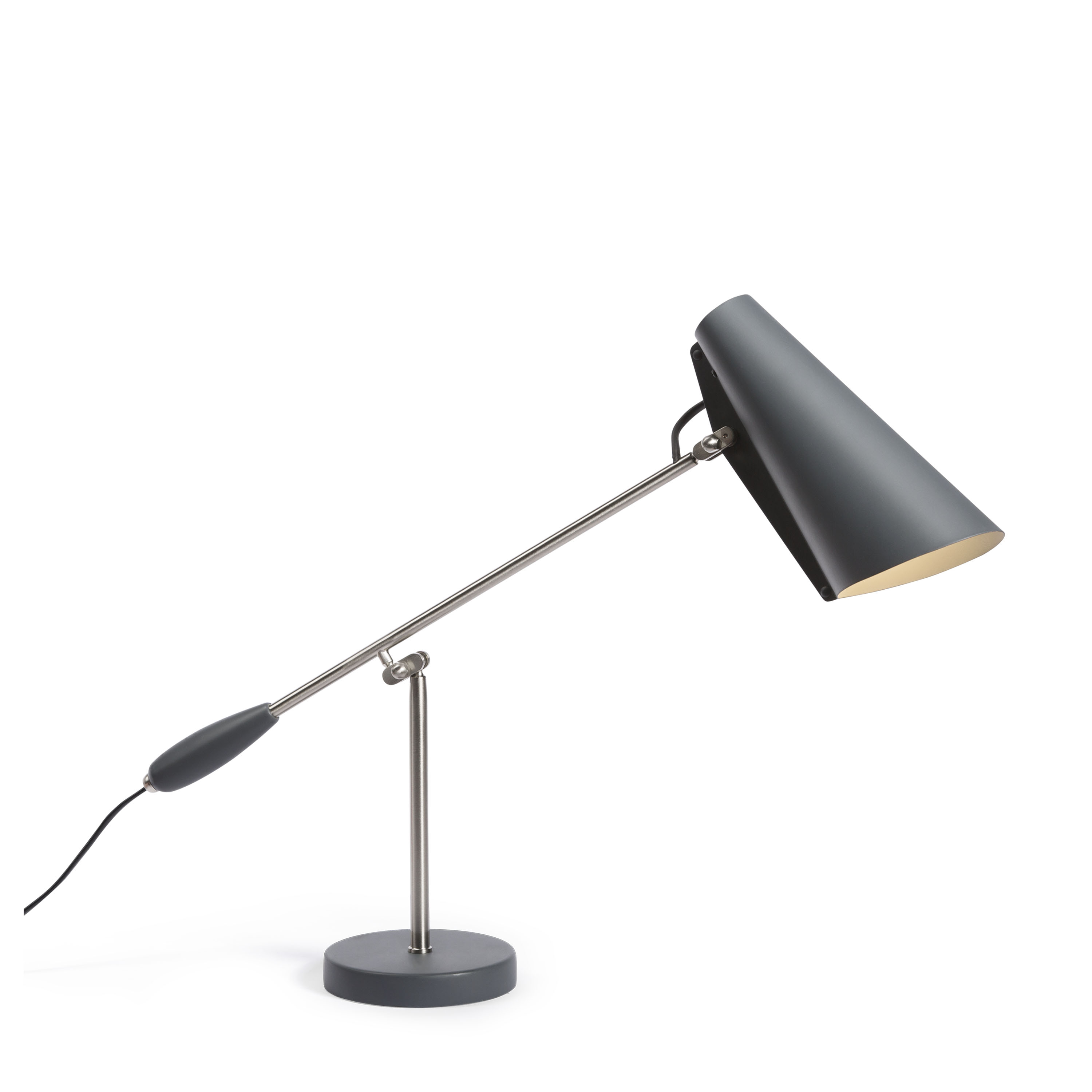 Birdy Bordslampa Grey/Steel
