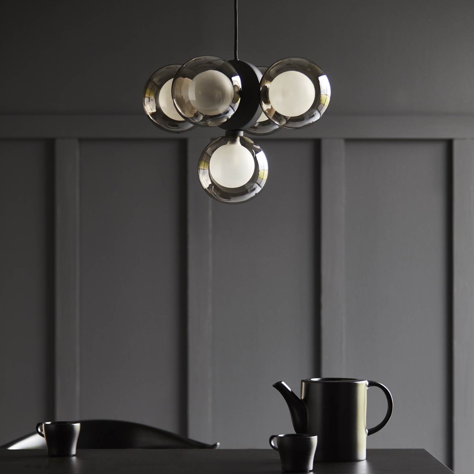 CO Bankeryd Discus 49 Taklampe Svart