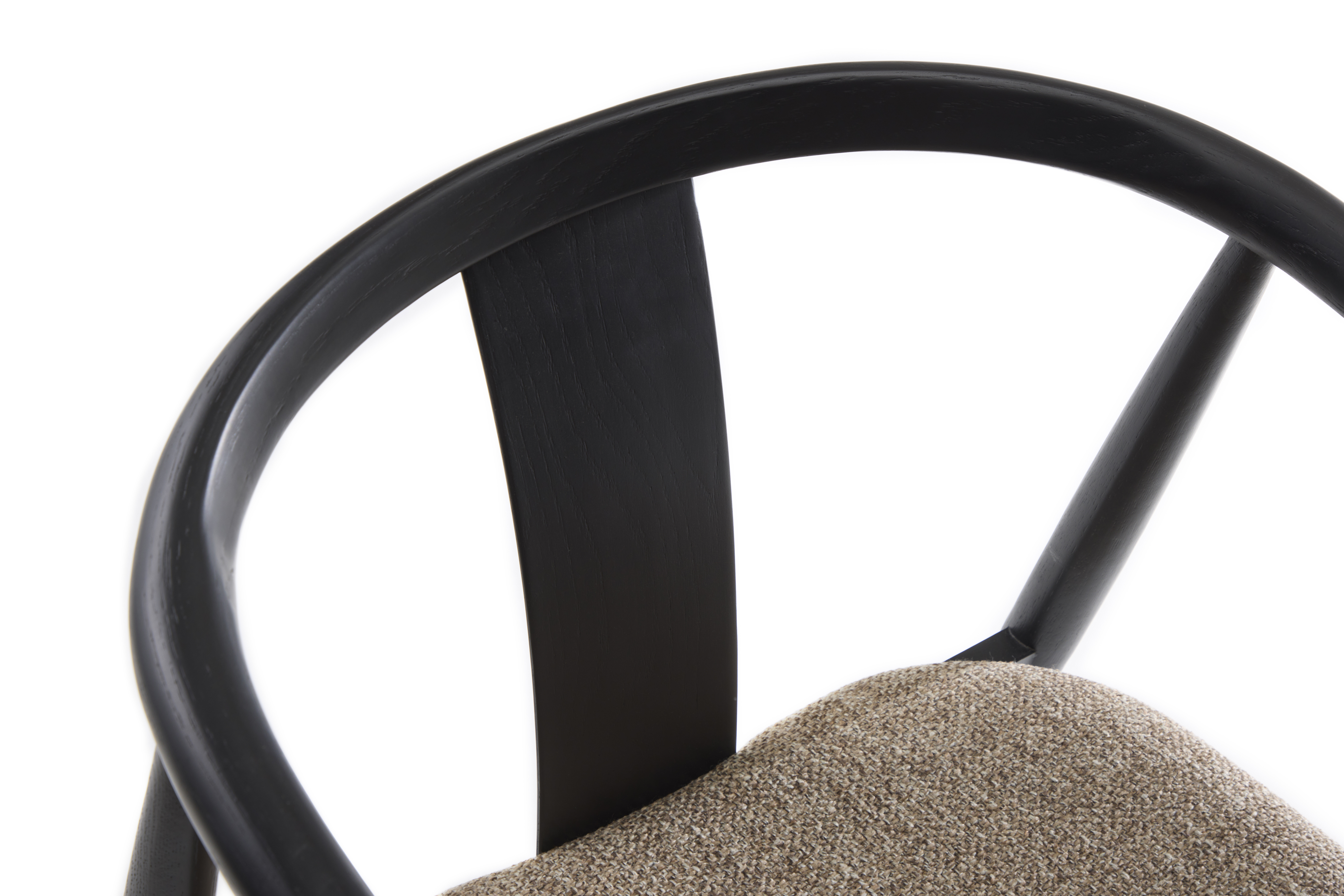 Nordic Home Henry Karmstol Black/Latte