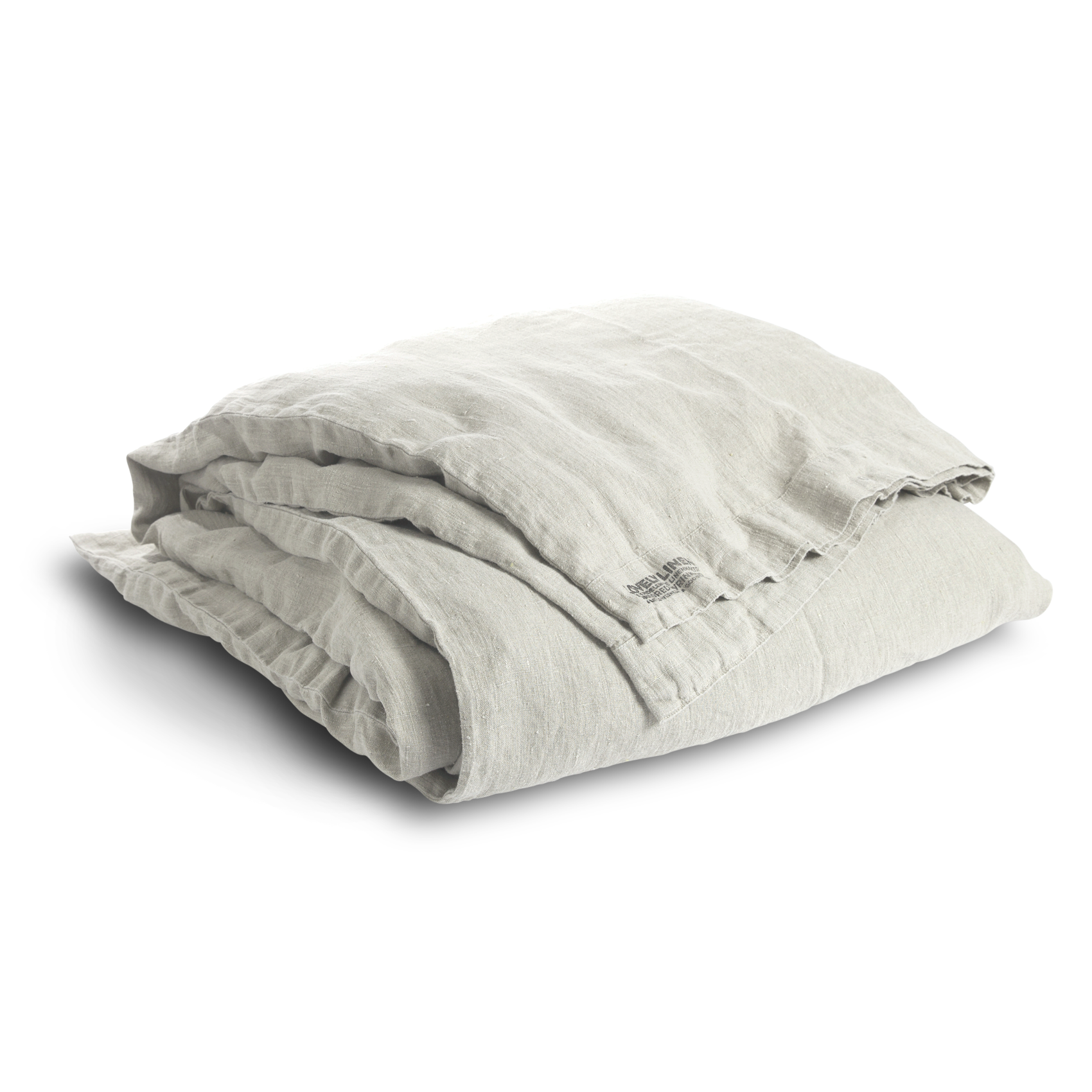 Lovely Linen Påslakan Linne Light Grey Dubbel