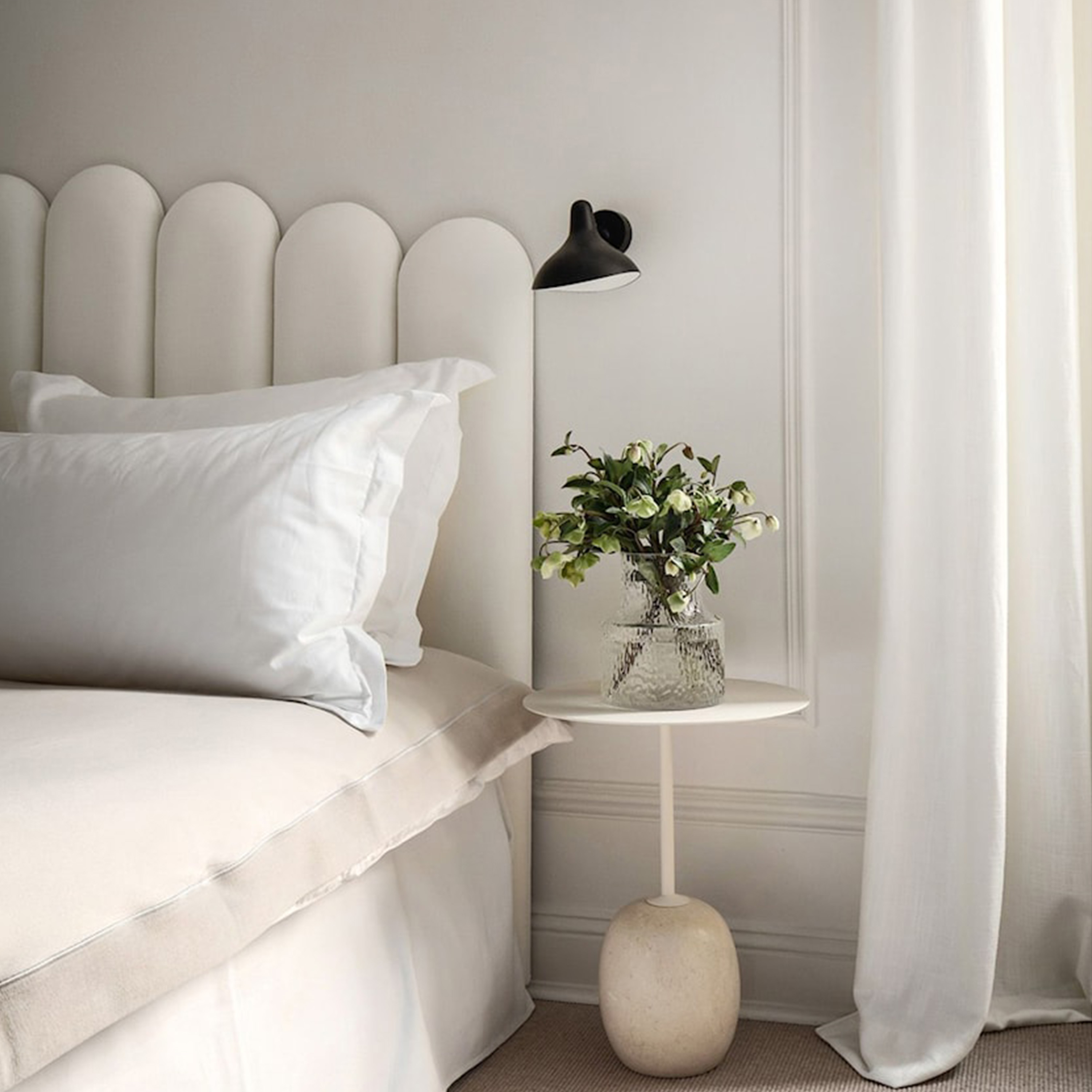 Sleepo Collection Art Sänggavel Vit 180cm